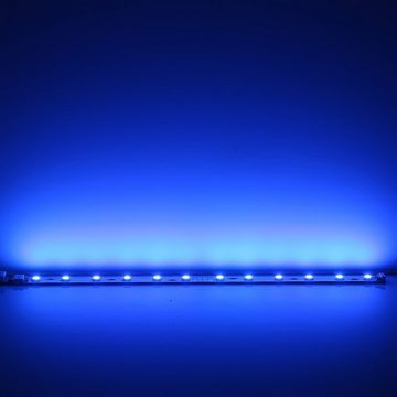 Ogeled LED-Lichterkette 24V LED Modul RGB 25cm, schmal, dimmbar, Farbwechsel, Farbwechsel, Hintergrundbeleuchtung, Bunt, Party-Lichterkette