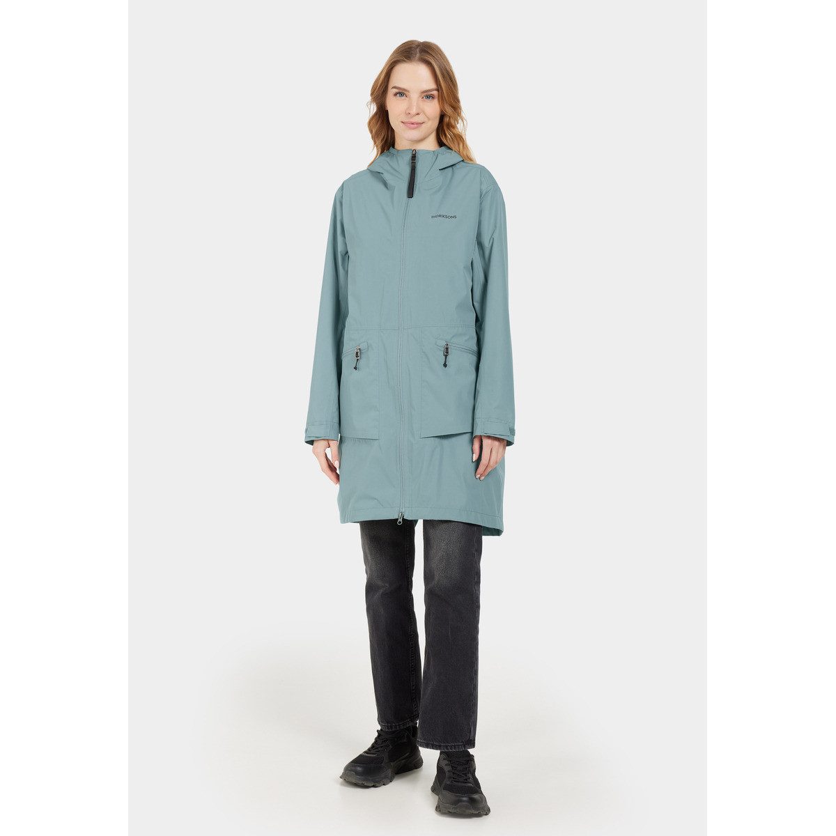 Didriksons Softshelljacke Eliana Damen Übergangsjacke, Windbreaker, Outdoor, Funktionsjacke, Wanderjacke