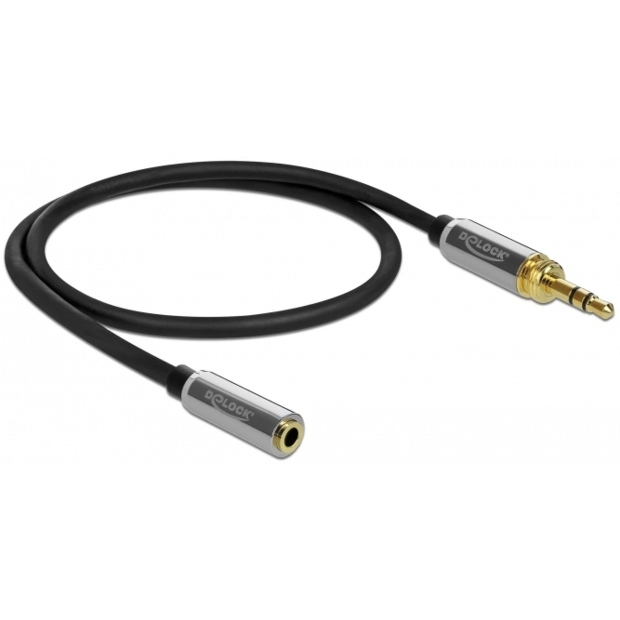 DeLOCK Klinkenverlängerungskabel 3,5mm 3Pin Audio-Kabel