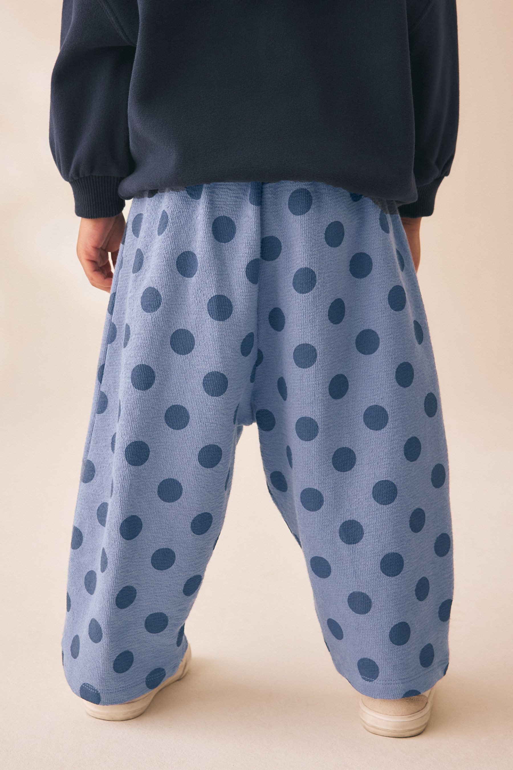Next Dehnbund-Hose Geblümte Hose mit Barrel-Leg (1-tlg) – Bild 2 von 5