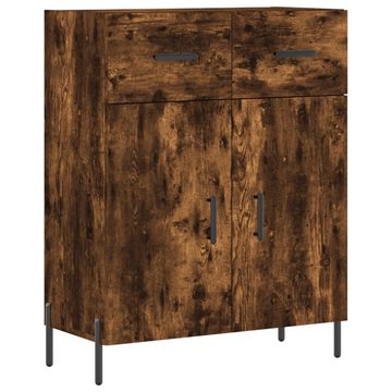 furnicato Sideboard Highboard Räuchereiche 69,5x34x180 cm Holzwerkstoff