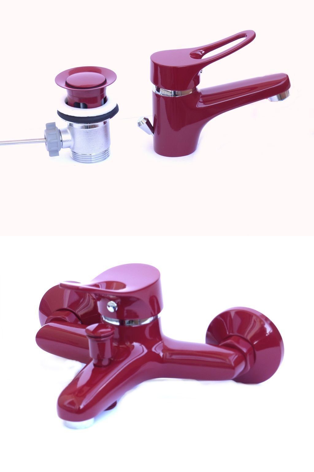 WAGNER® Waschtischarmatur Waschtisch, Badewannen, Bad, Wasserhahn, Armatur