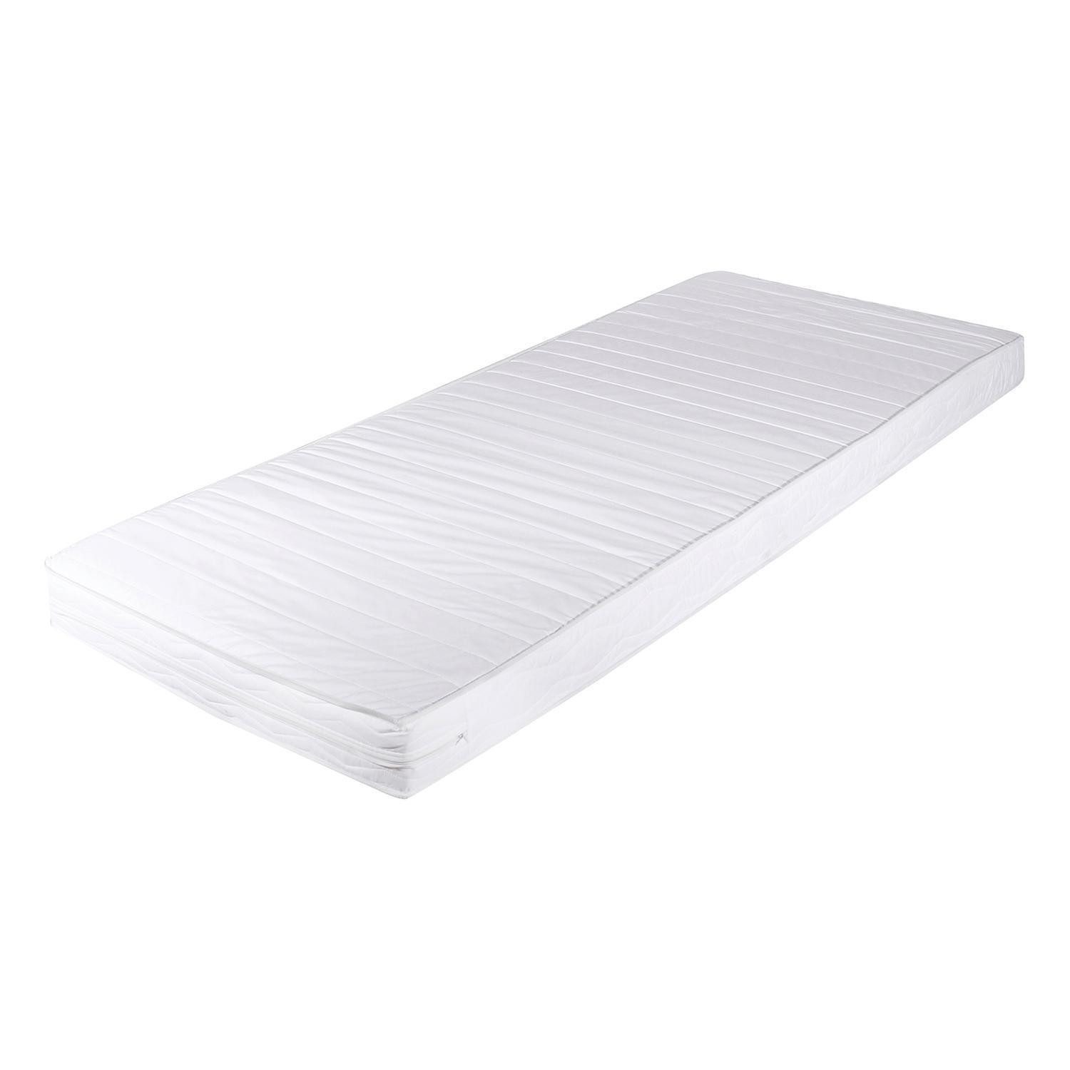 Komfortschaummatratze COMFORT PUR, 90 x 200 cm, Mikrofaserbezug, Sun Garden, 13 cm hoch, belastbar bis max. 50 kg