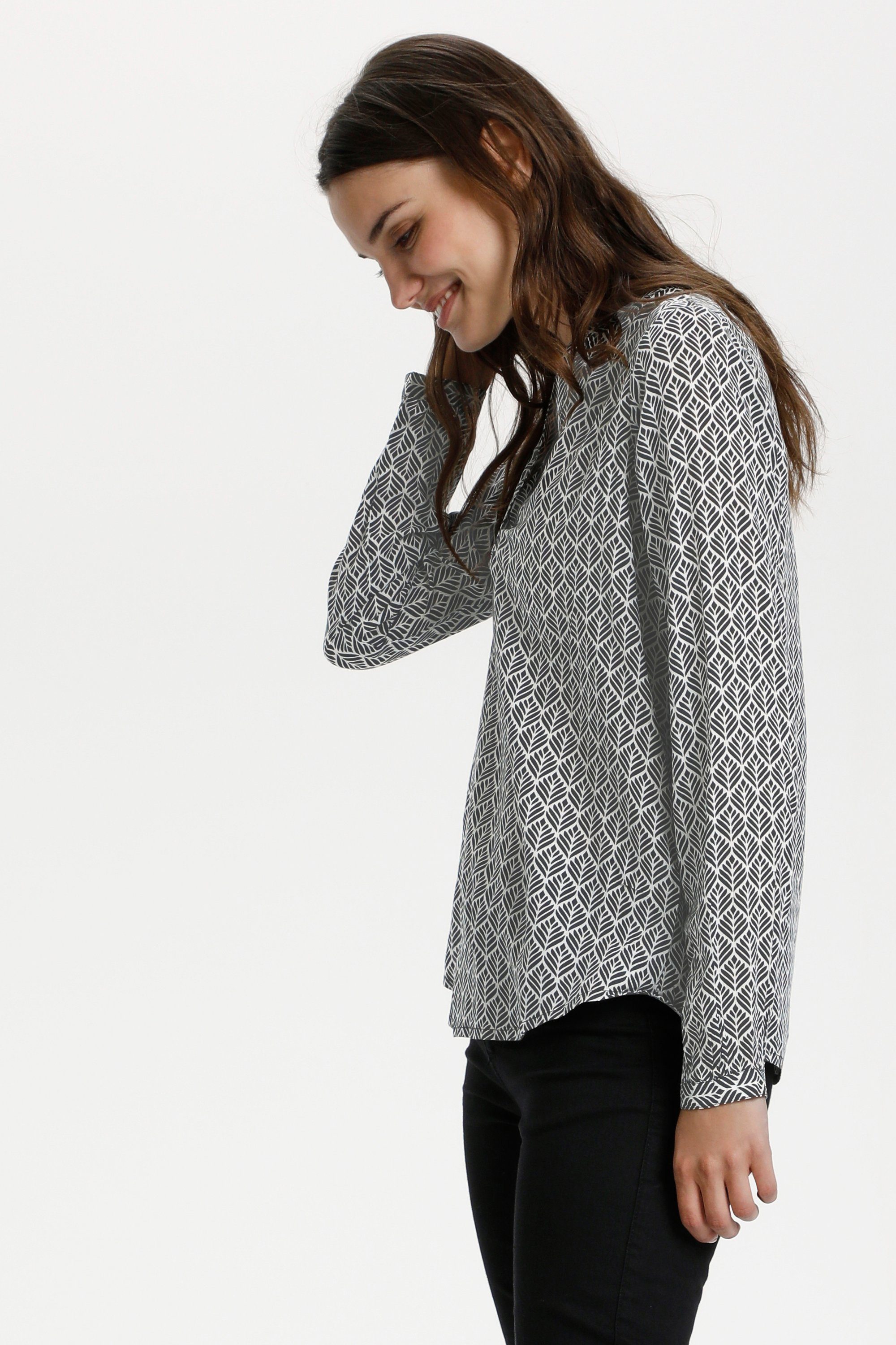 Langarmbluse Bluse langarm KAfana