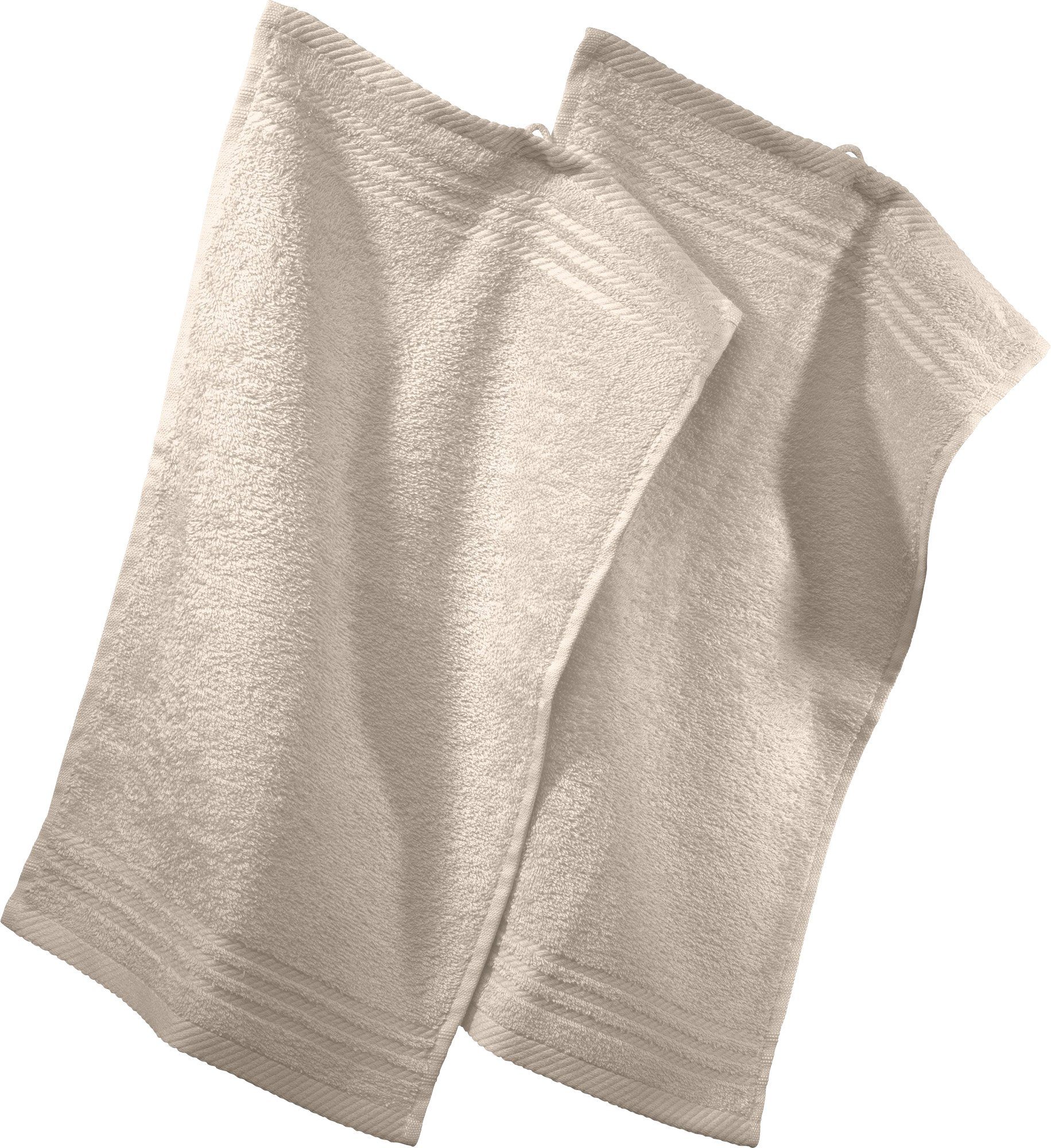 REDBEST Gästehandtuch Gästetuch 2er-Pack, Frottier, Walk-Frottier günstig online kaufen