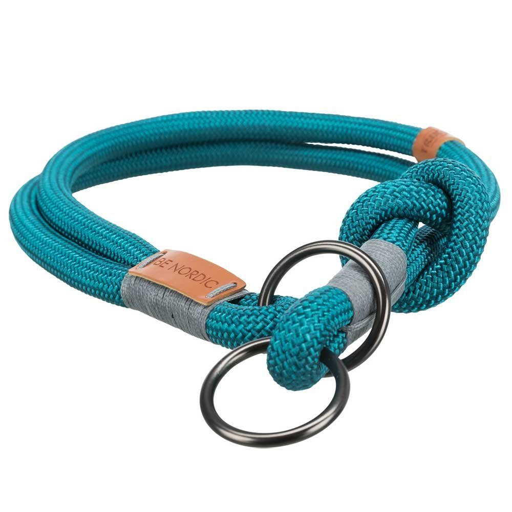 TRIXIE Hunde-Halsband Trixie BE NORDIC Zug-Stopp-Halsband - petrol Länge: 50 cm