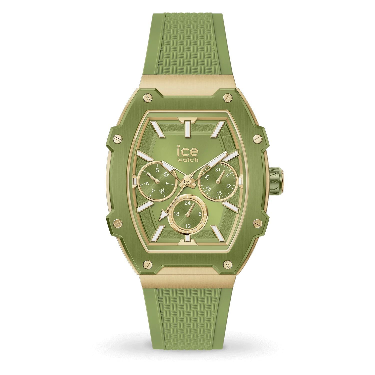 ice-watch Quarzuhr Ice-Watch Damen Uhr ICE Boliday 022859 Gold Forest, (1-tlg)