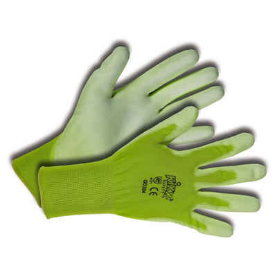 KIXX Gartenhandschuhe KIXX Handschuhe für die Gartenarbeit, Hellgrün/Limette