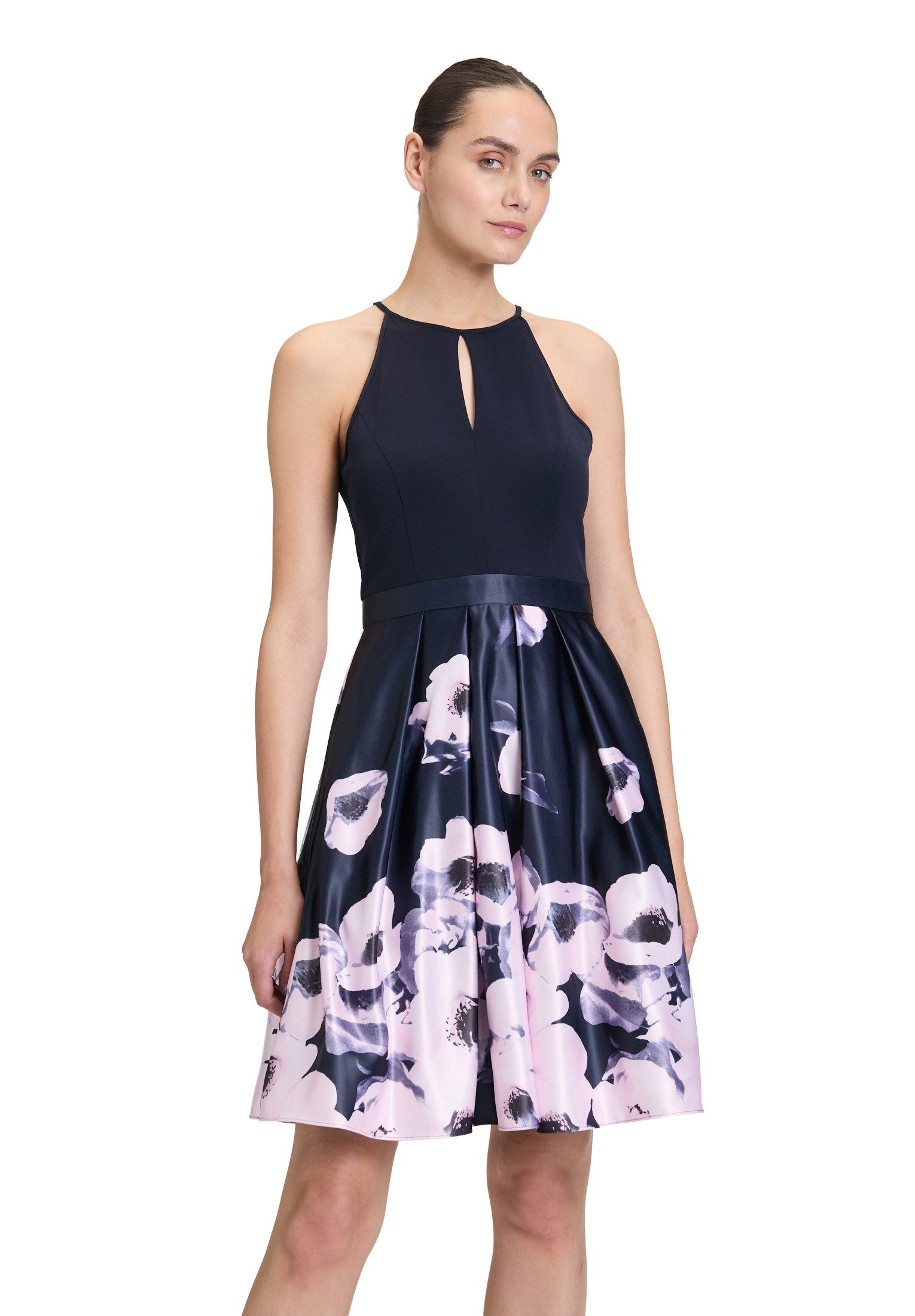 Vera Mont Cocktailkleid Damen mit Blumenprint Druck