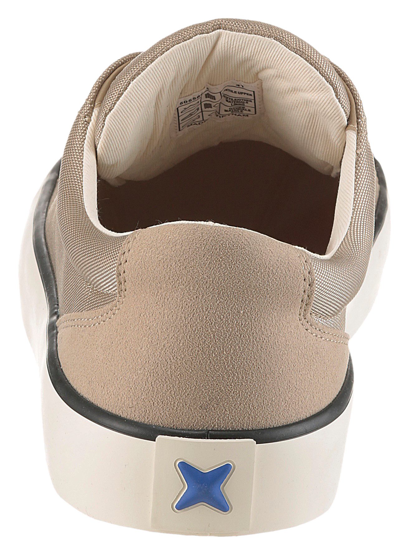 HUGO Blue B-cross Sneaker Schnürschuh, Halbschuh, Plateausneaker mit gep. Schaftrand
