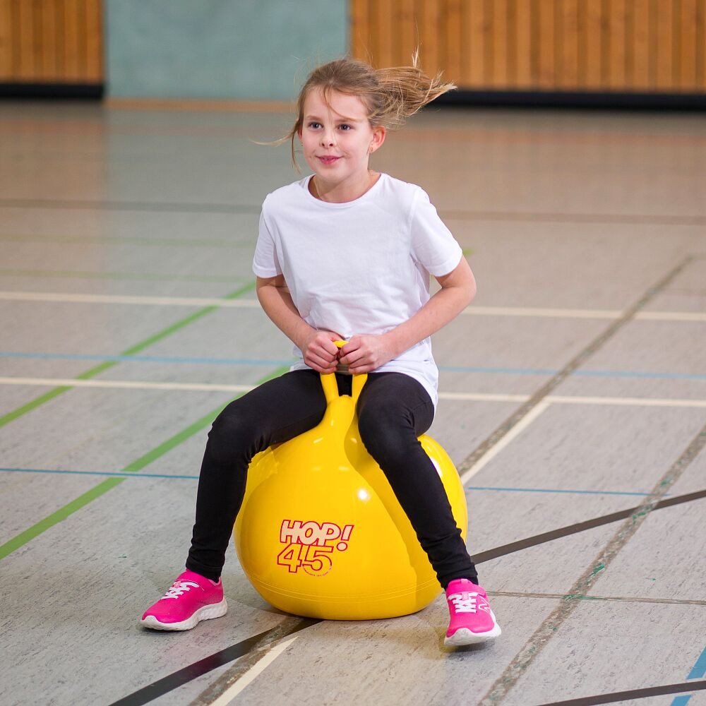 Gymnic Hüpfball Hüpfball HOP, Fördert die Bewegungs-Koordination