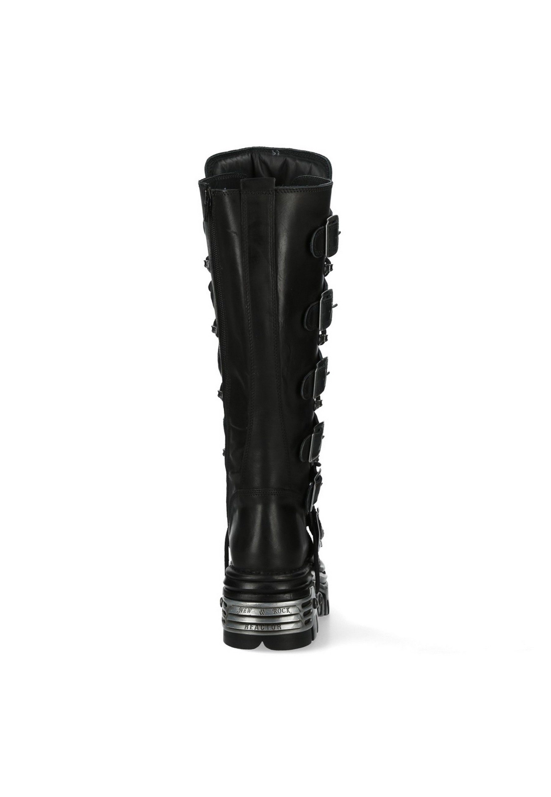 NEW ROCK M-272-S1 Bikerboots Hochwertiges Rinds-Nappa-Leder