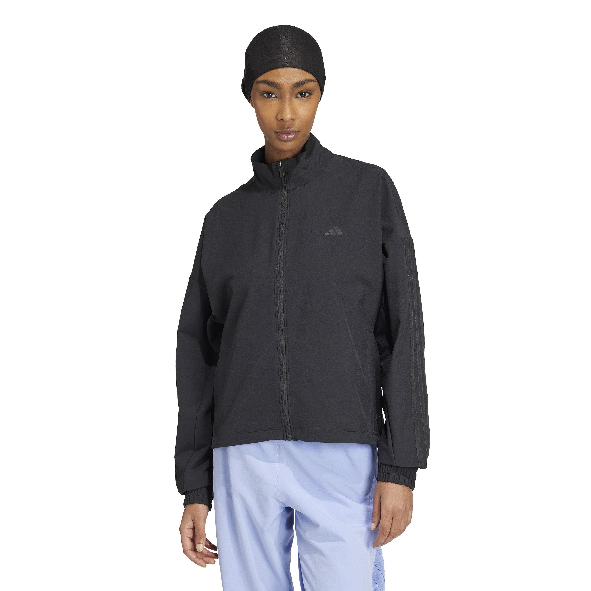 adidas Performance Langarmshirt PACER W JACKET BLACK