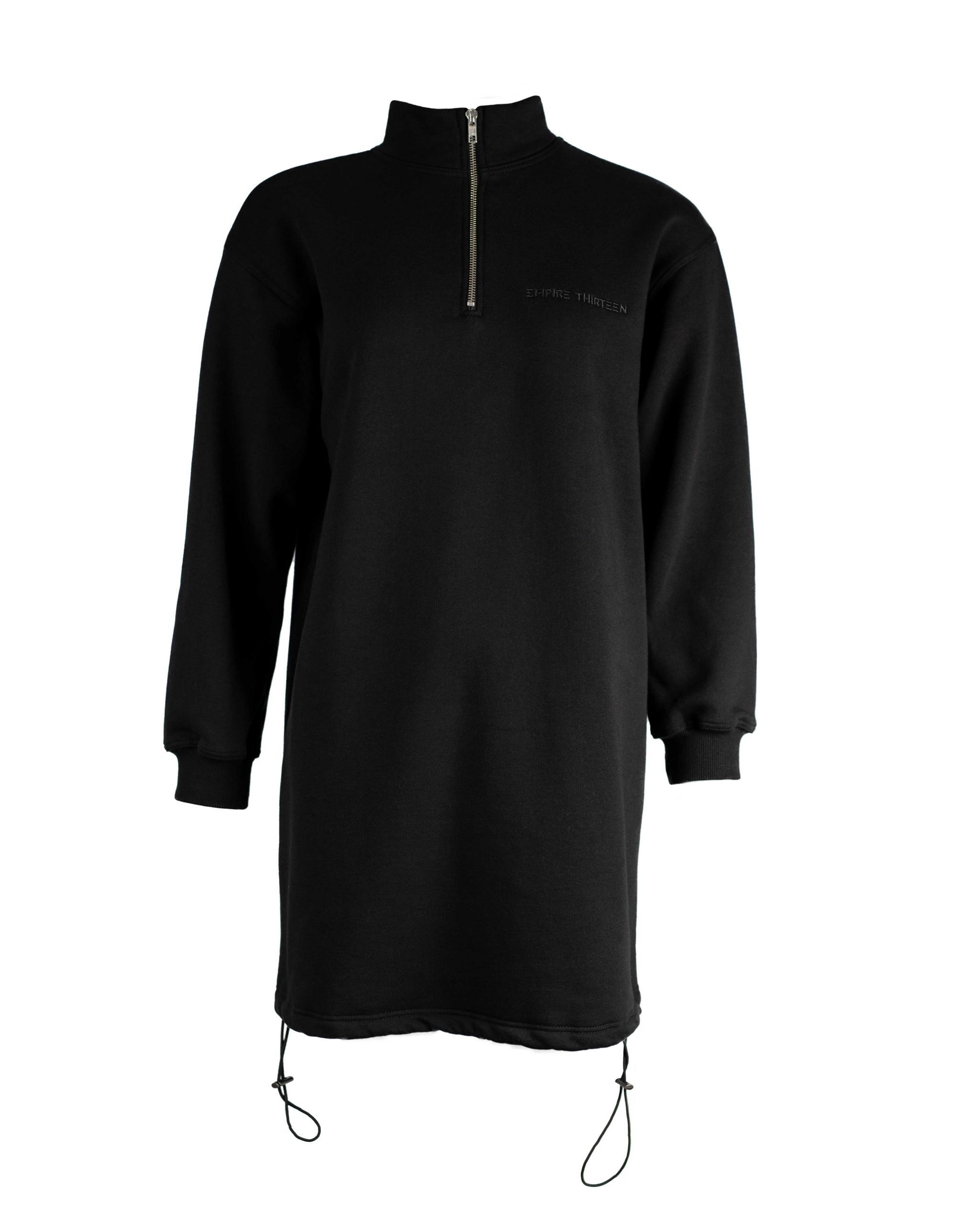 EMPIRE-THIRTEEN Sweatkleid PULLIKLEID "EMPIRE" hoher Tragekomfort