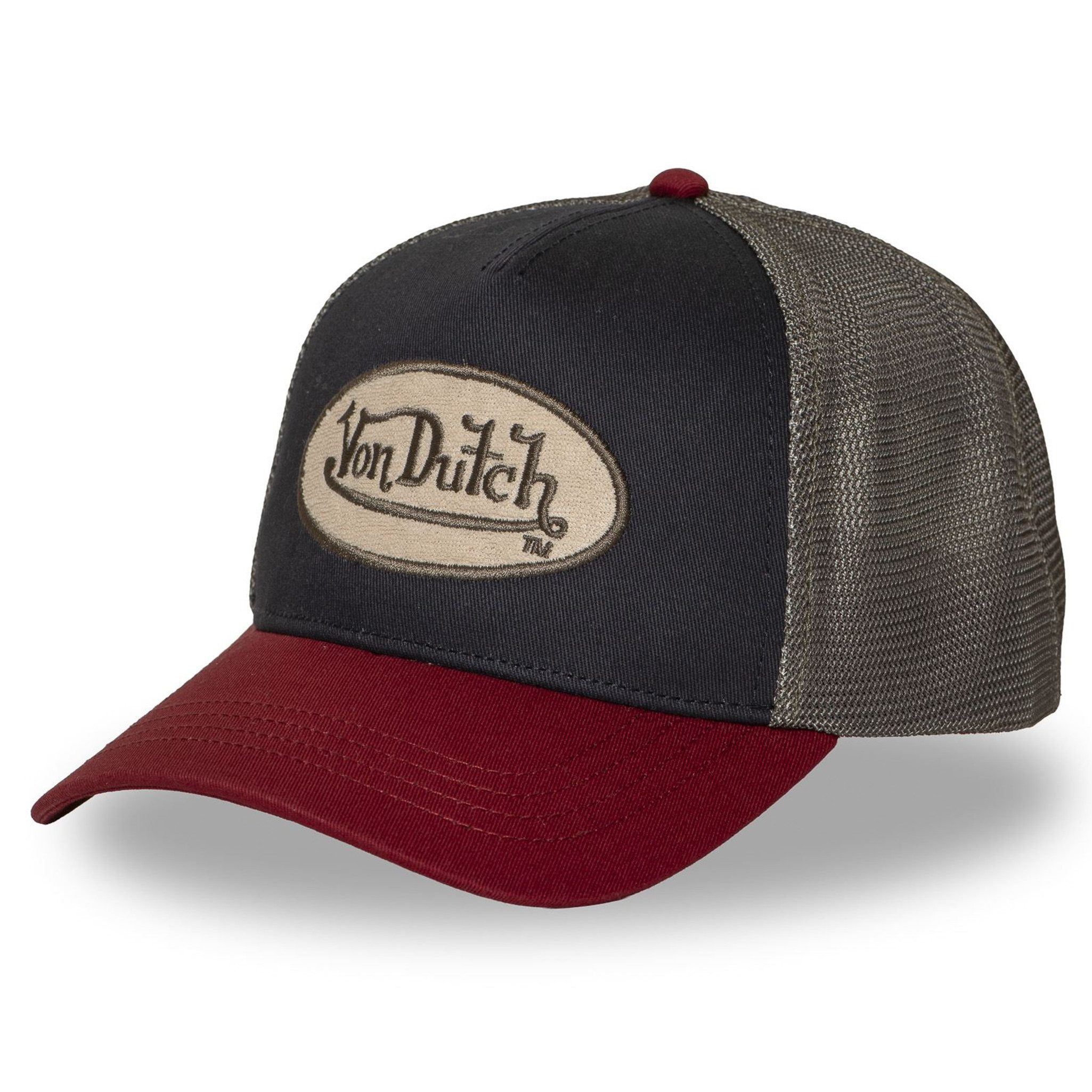 Von Dutch Trucker Cap Von Dutch Originals Trucker Cap - CALIFORNIA TERRY PATCH Mesh (Basecap, Basecap, Meshcap, Trucker Kappe)