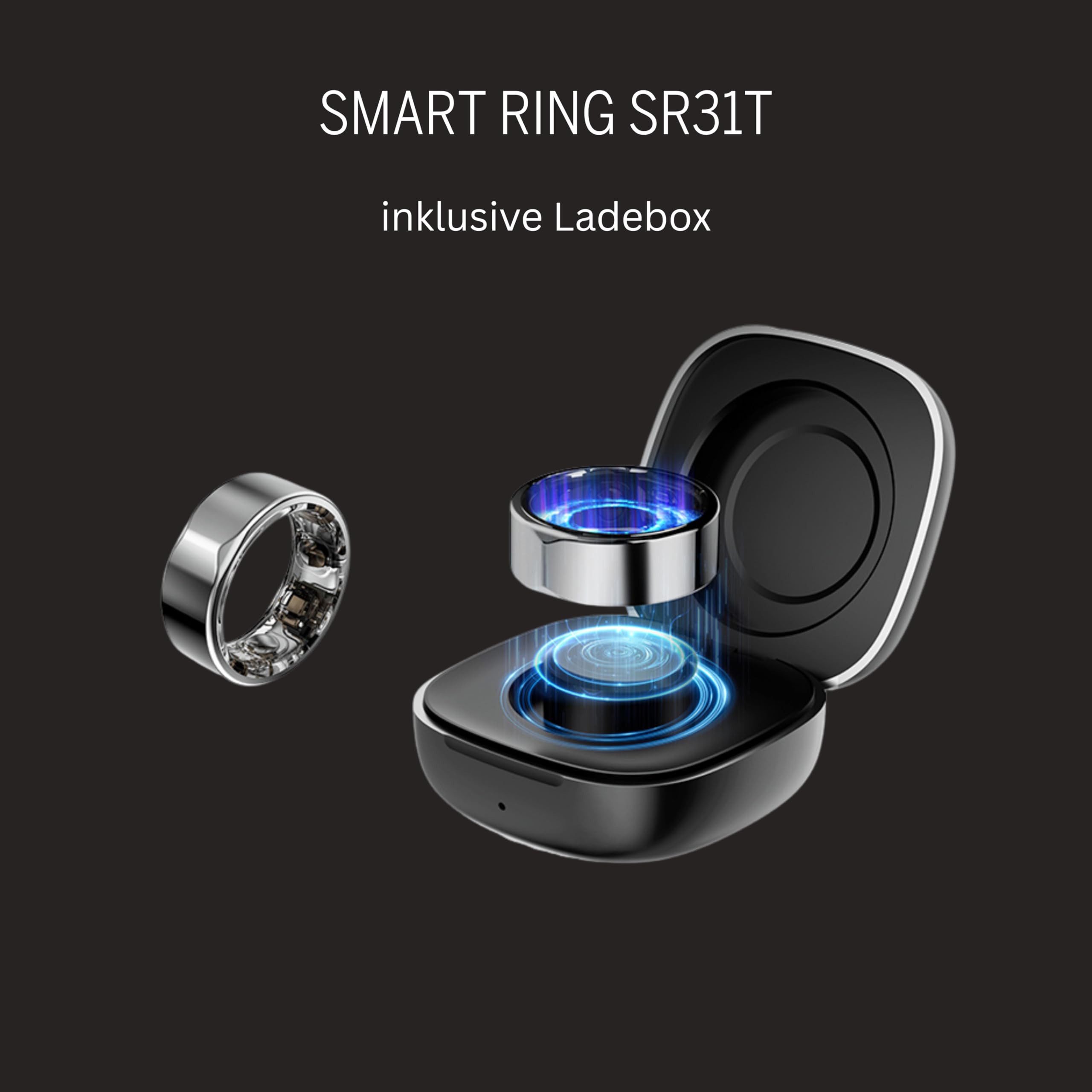 Beafon Smart Ring SR31, Smartring zur Gesundheits- und Sportdatenerfassung
