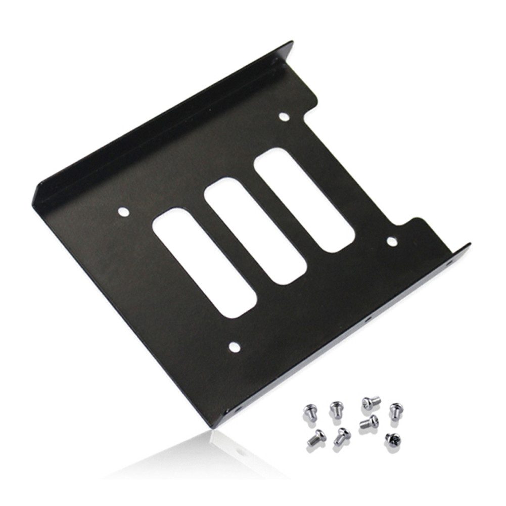 Bolwins Жесткие диски-Einbaurahmen Q89 Einbaurahmen 2,5" zu 3,5" SSD Festplatte Einbau Rahmen HDD Adapter
