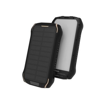 VINNIC SACA PEAK Solar Powerbank 20.000mAh IP65 1xUSB-C, 2xUSB-A Powerbank Vinnic SACA PEAK Solar Powerbank 20.000mAh IP65 1xC 2xA,black