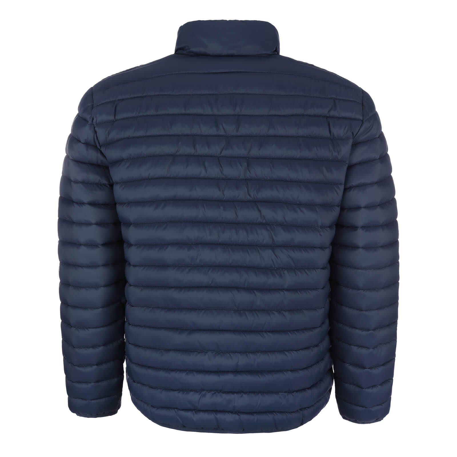modAS Steppjacke 14103 Herren Jacke mit Stehkragen – Daunenoptik inkl. Aufbewahrungsbeutel
