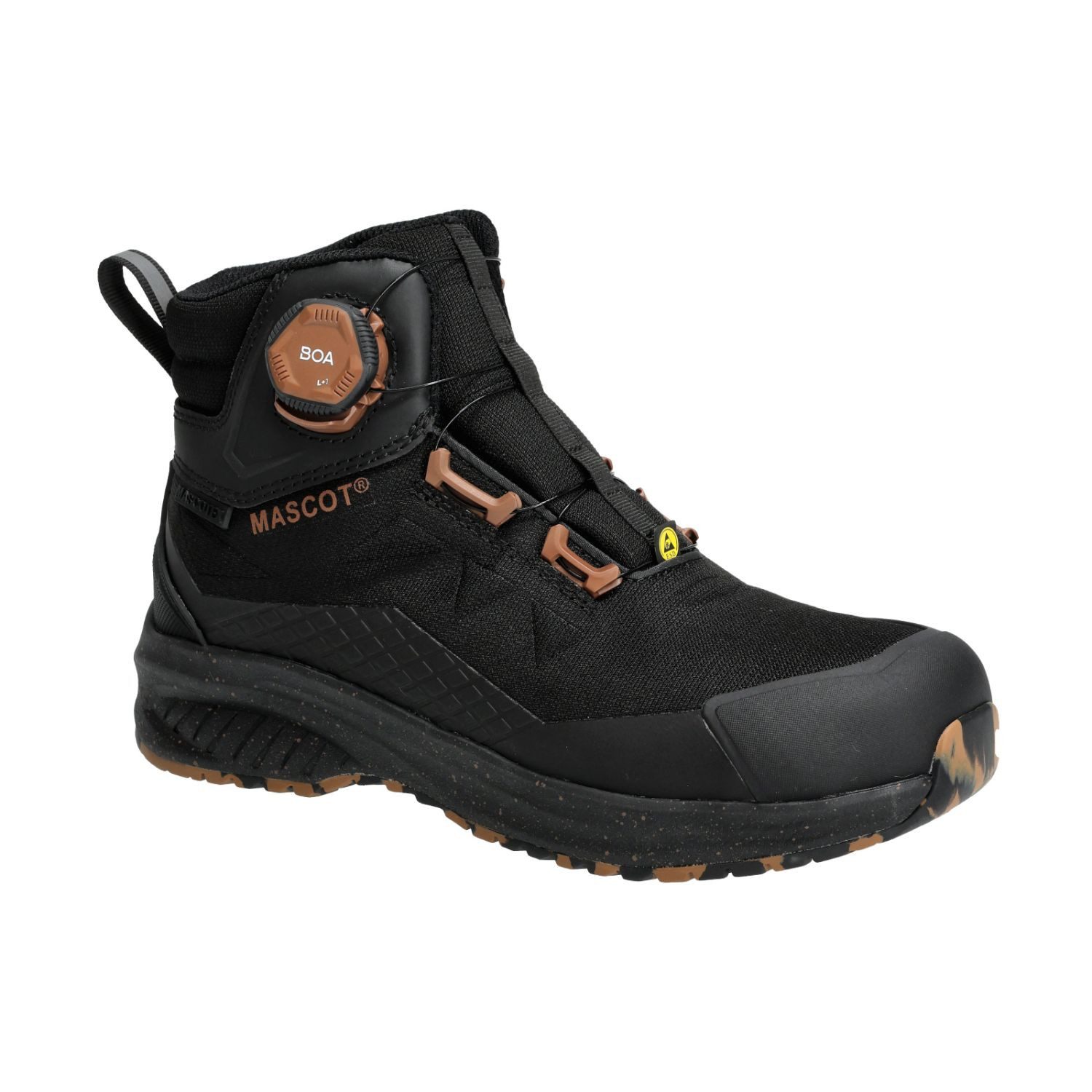 Mascot Sicherheitshochschuh S7S "CUSTOMIZED BOA® Fit System" schwarz Sicherheitsschuh