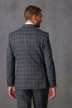 Next Baukastensakko Karierter Anzug aus Wolle, Slim Fit: Sakko (1-tlg)