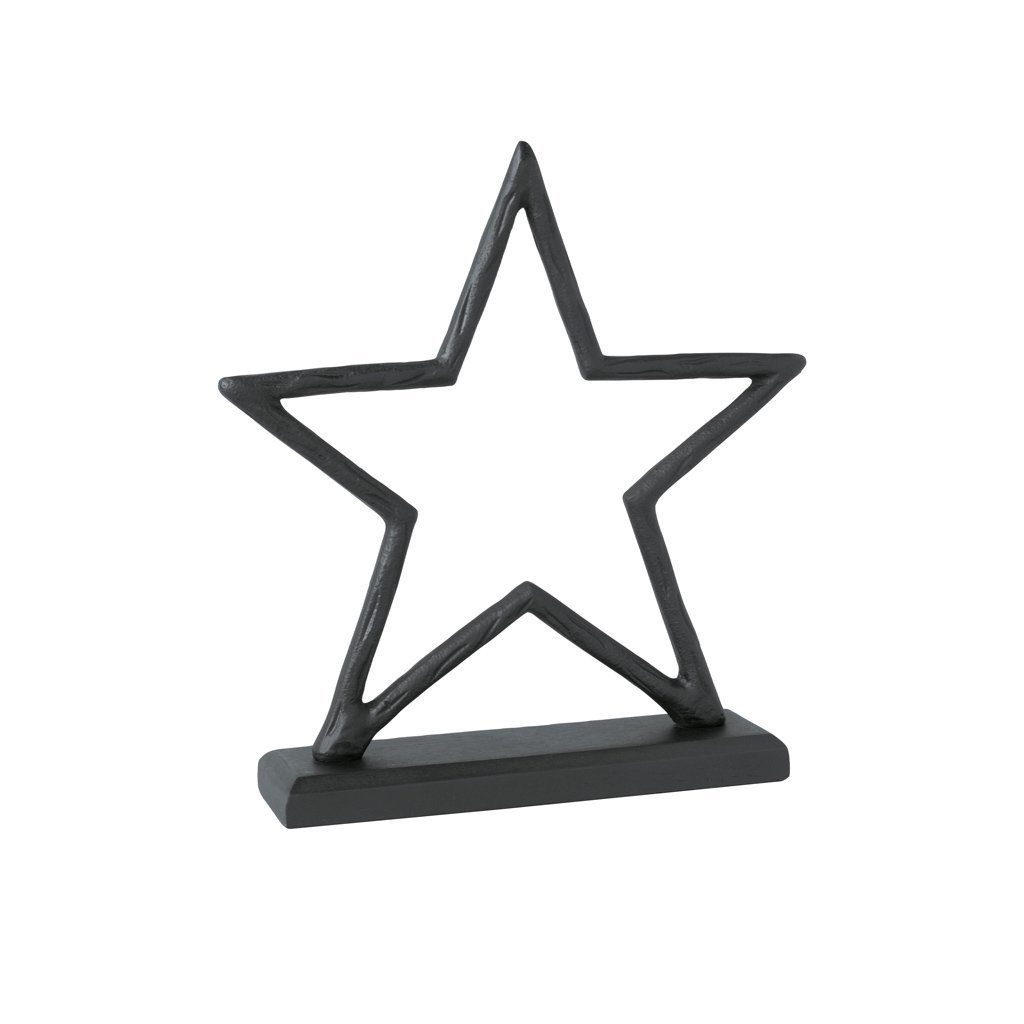 Villeroy & Boch Dekofigur Black XMAS Sternrahmen groß 25x1,5x24cm (1 St) günstig online kaufen