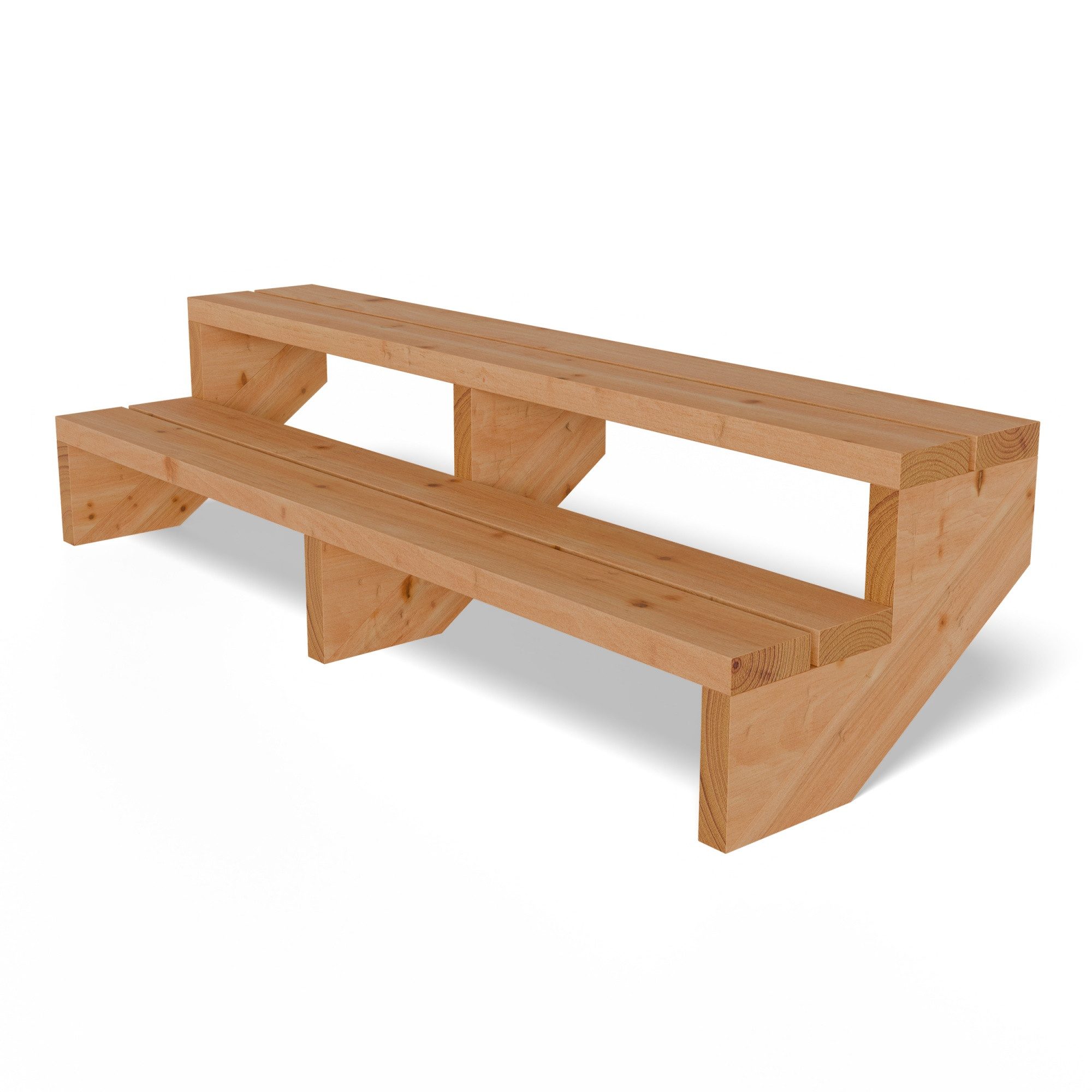 Gartenwelt Riegelsberger Außentreppe Terrassentreppe aus Lärche günstig online kaufen