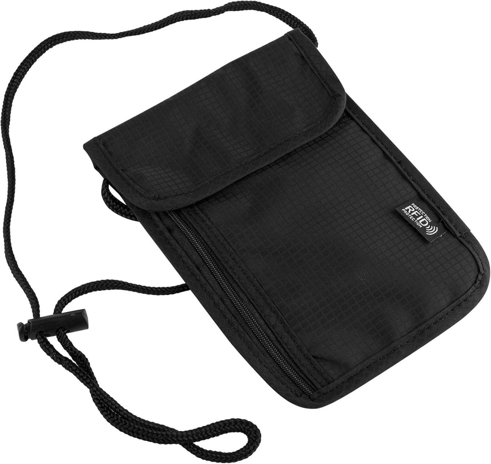 LuxusKollektion Schutzplane Brustbeutel RFID Schutz Schwarz günstig online kaufen