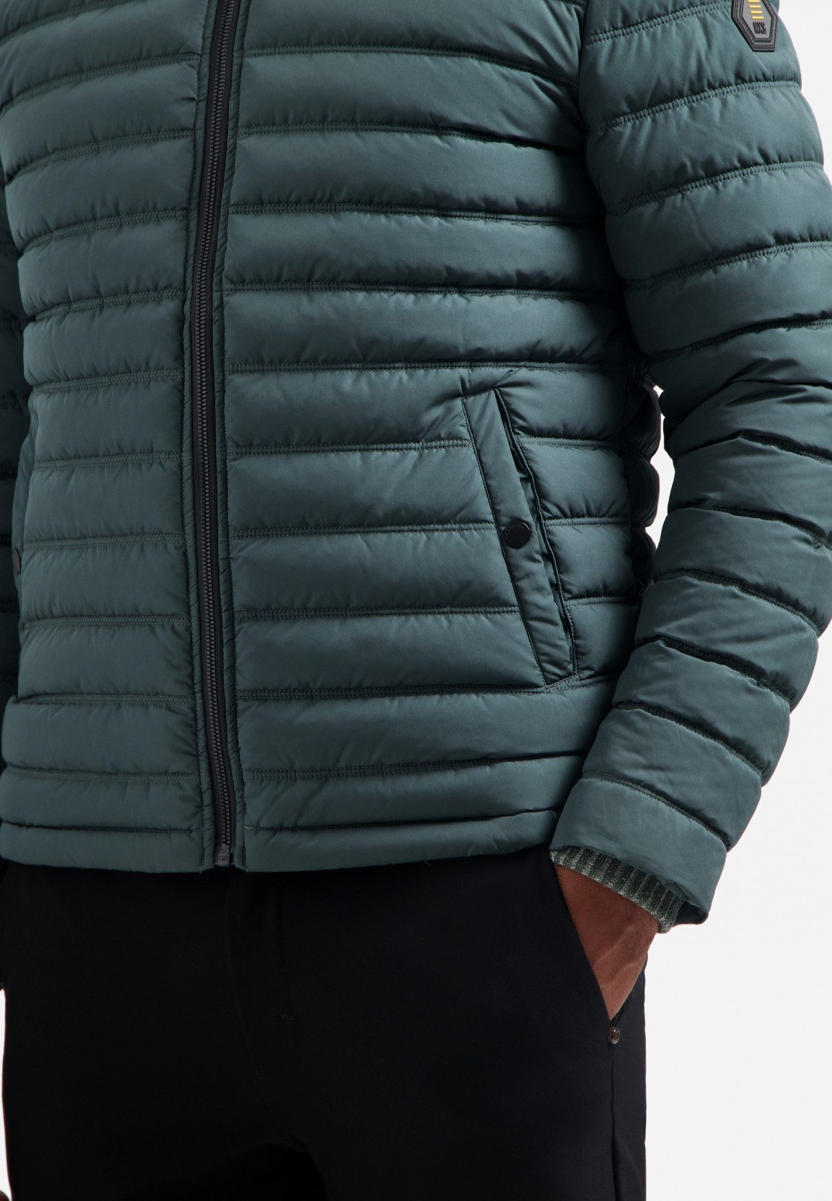 NO EXCESS Allwetterjacke Jacket Short Fit Padded
