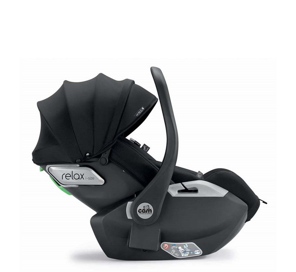 CAM Babyschale CAM Relax I-Size Auto-Babyschale, Kompatibel mit Dinamico Smart und Fluido Easy Kinderwagen-Gestellen