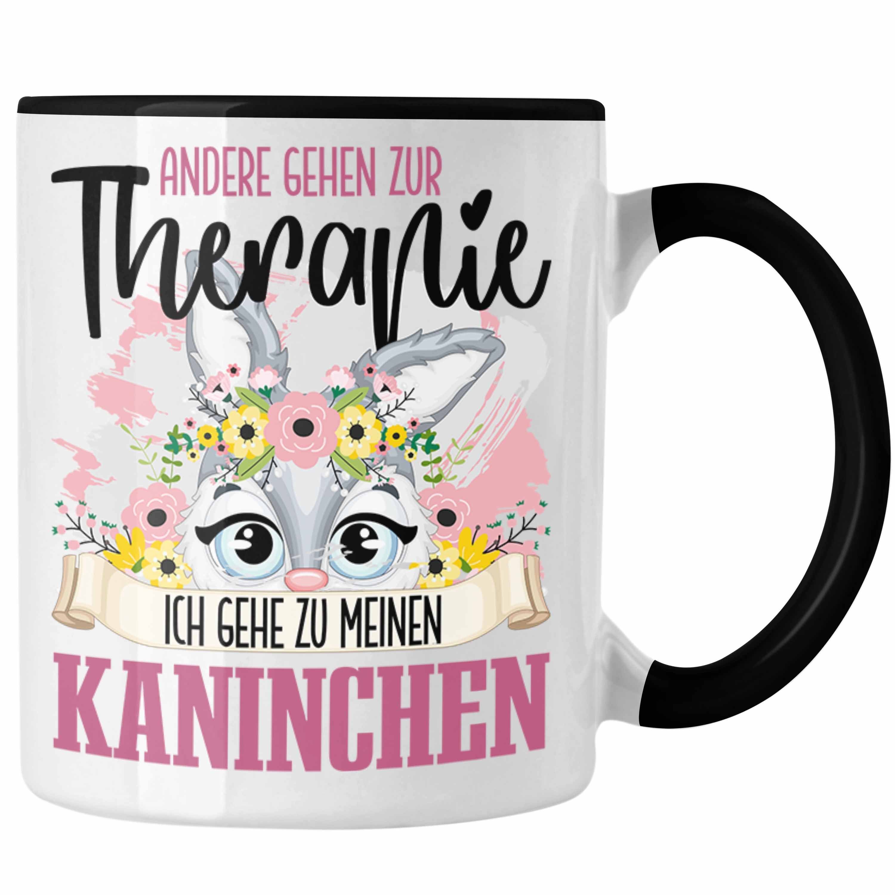 Trendation Tasse Schwarz Hasen - Trendation The Besitzer Kaninchen Kaninchen Tasse für Geschenk