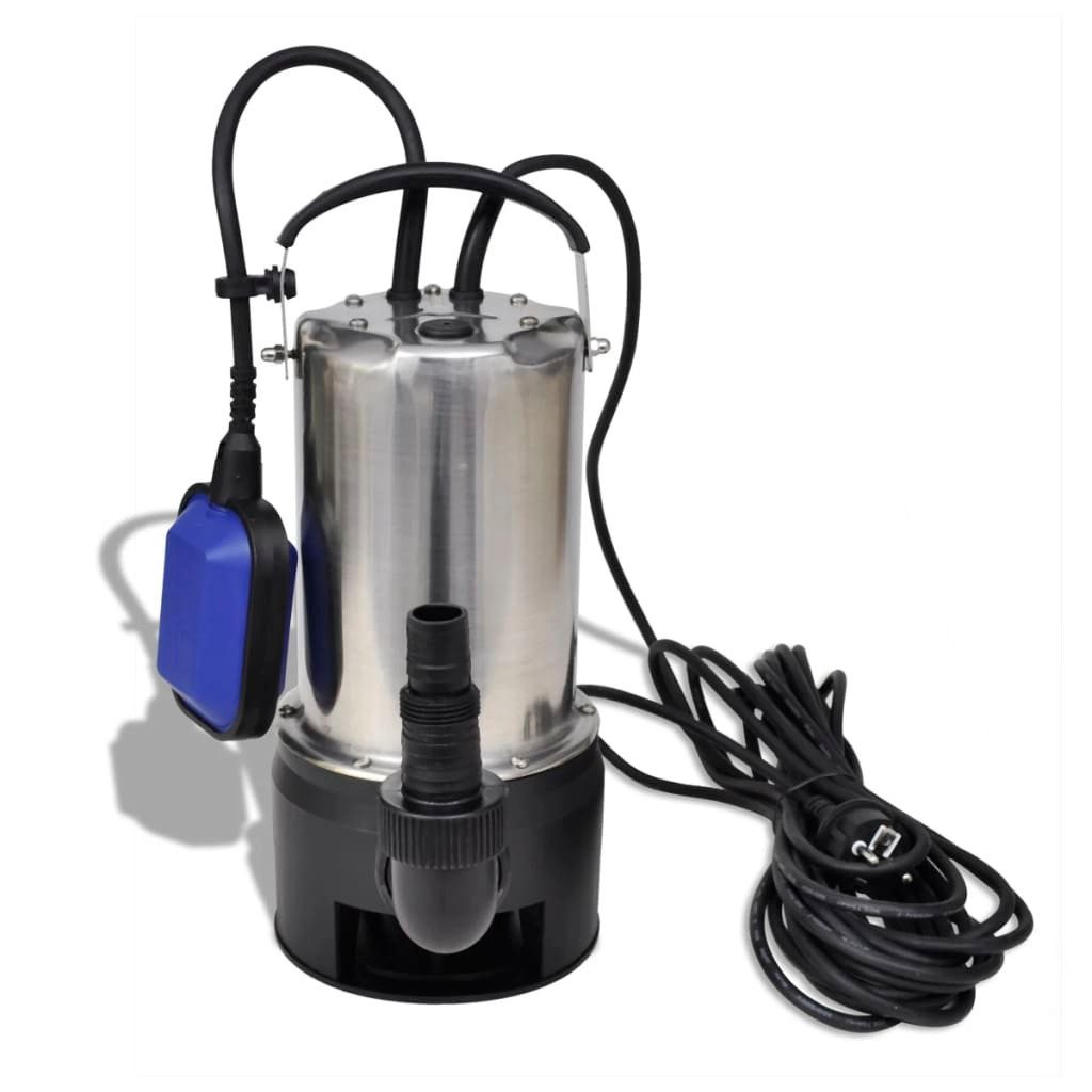 vidaXL Schmutzwasser-Tauchpumpe Schmutzwasser Tauchpumpe 750 W 12500 L/h