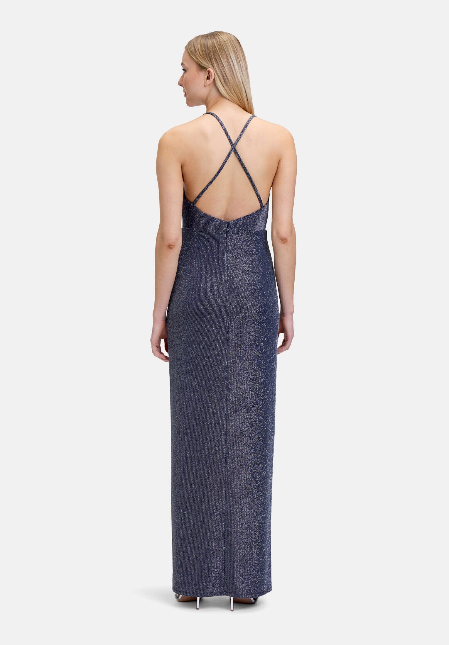 Vera Mont Abendkleid Damen figurbetont Schlitz