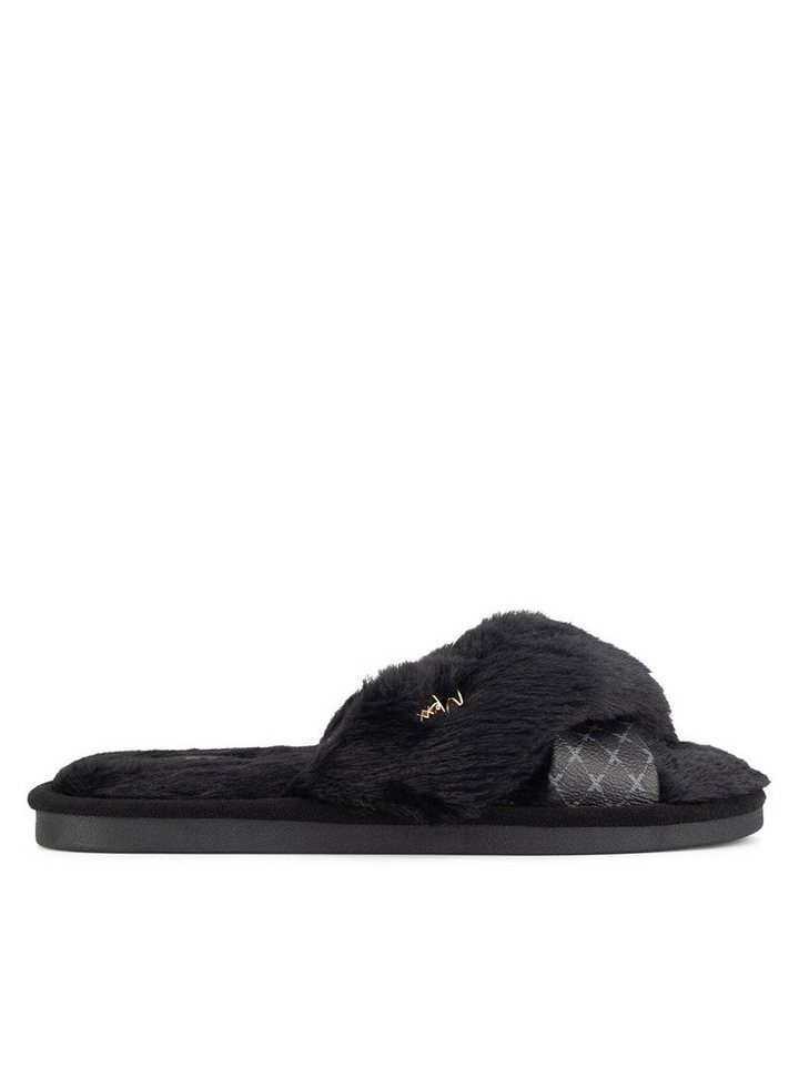 Mexx Mexx Damen-Hausschuhe Schwarze MI002004343W Hallenschuh