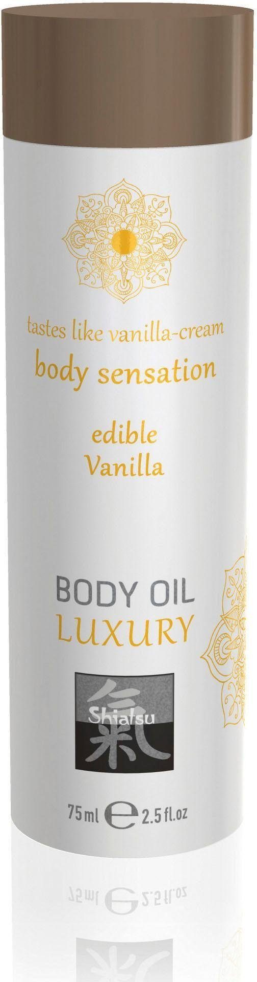 hohe Ansprüche haben Shiatsu Massageöl Body Vanilla75ml Oil Massage
