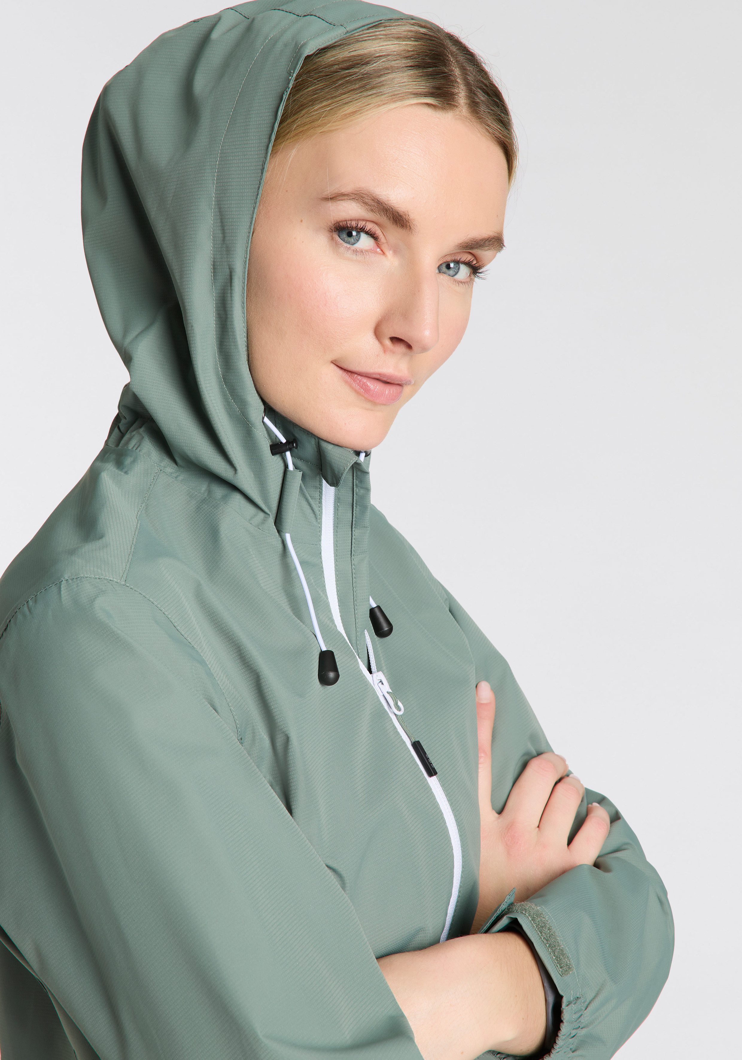 CMP Regenjacke Atmungsaktiv & Winddicht & Wasserdicht, Übergangsjacke