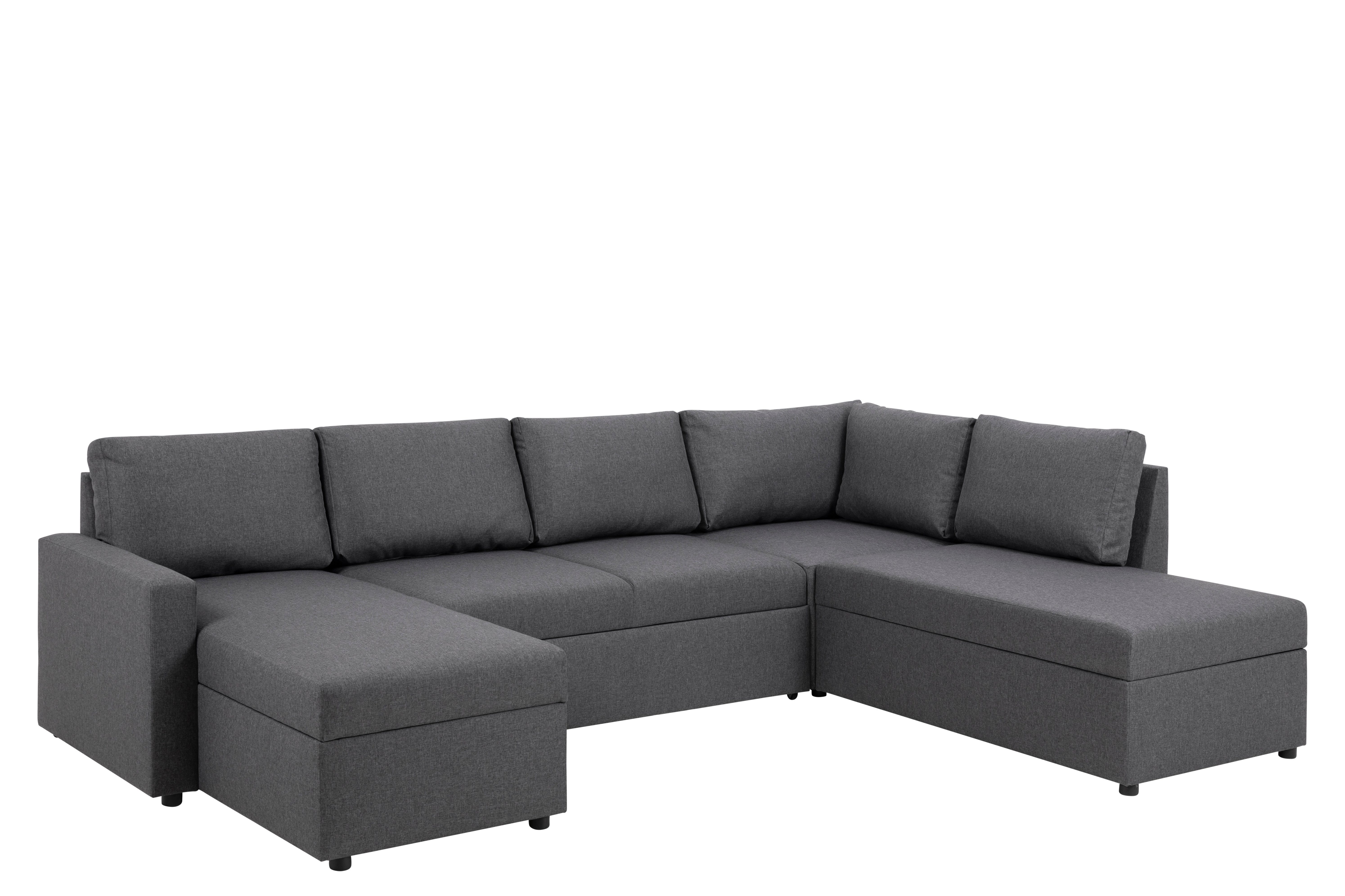 ebuy24 Sofa »Sander Ecksofa mit linksgewendeter Ottomane grau.« online  kaufen | OTTO