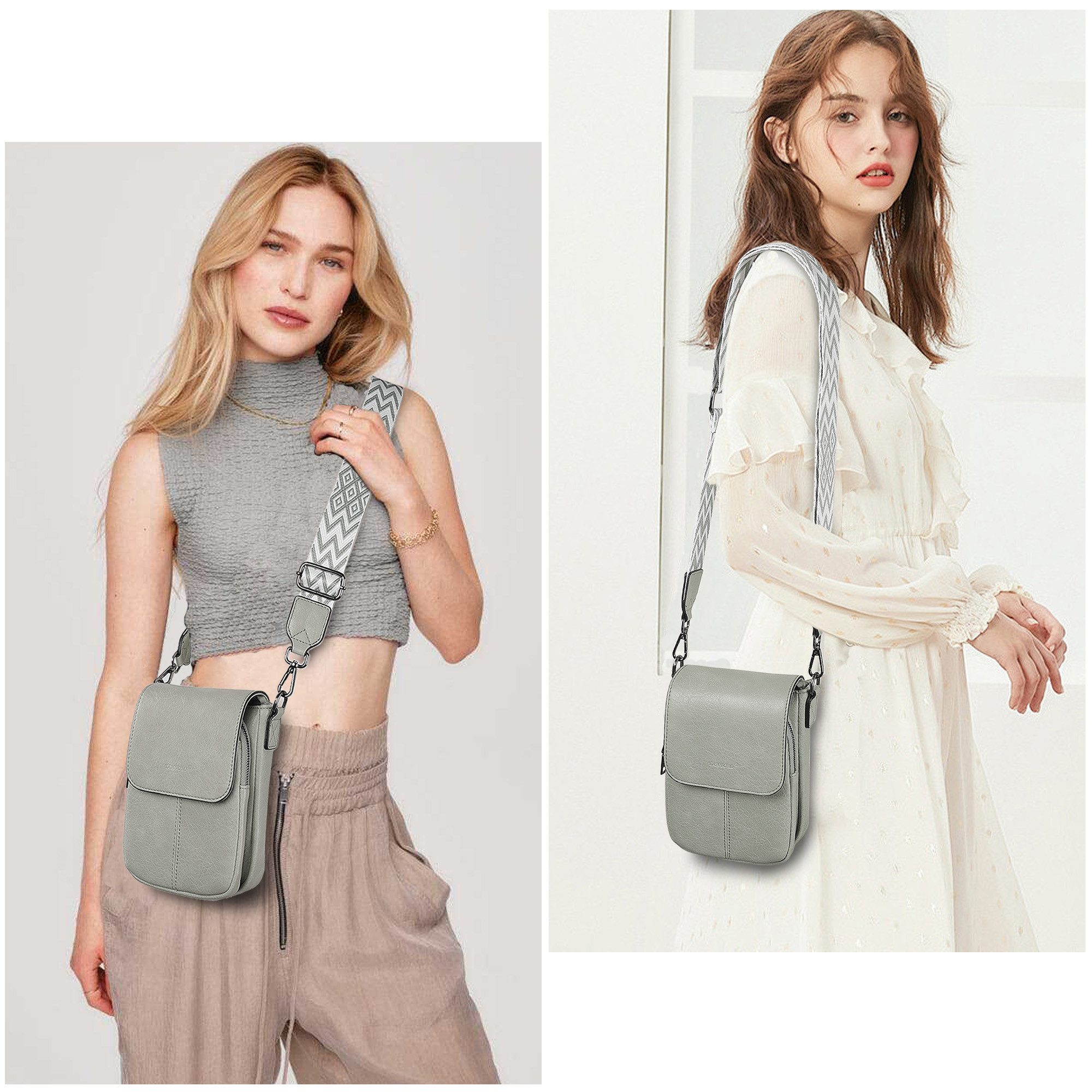 Defe Umhängetasche Damen Handy Crossbody Bag günstig online kaufen