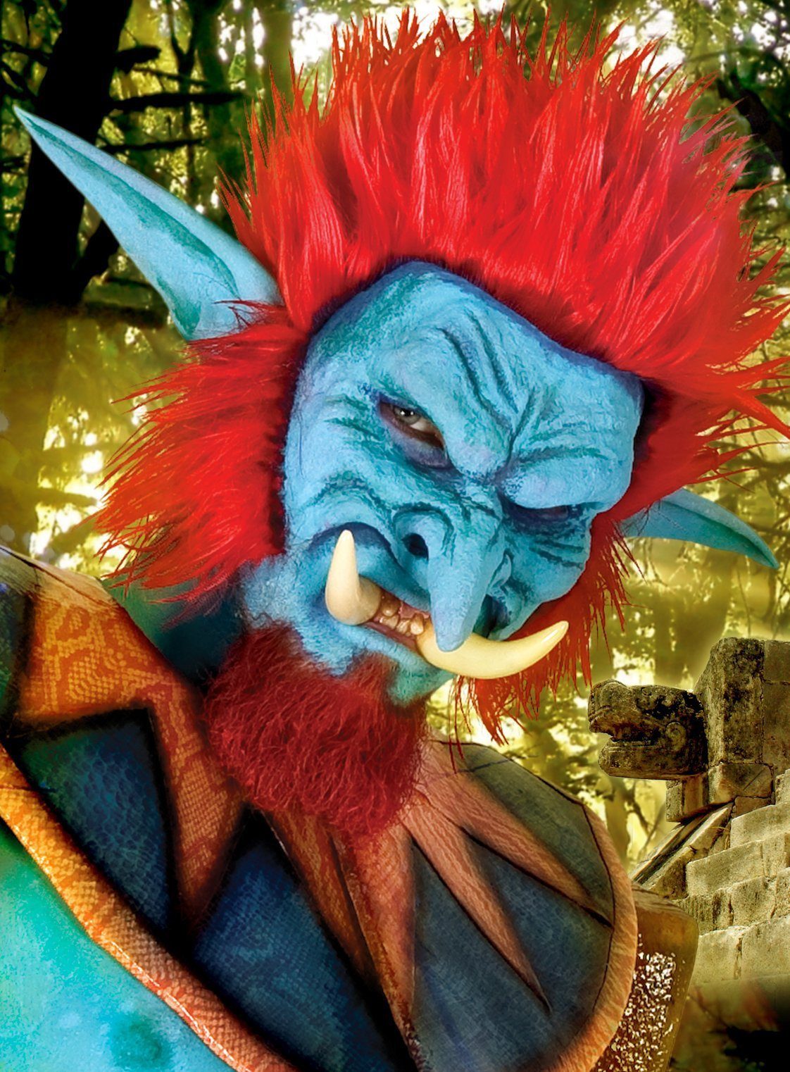 Maskworld Kostüm Trollohren, Lange Elfenohren geeignet für Trolle, Goblins  und eigenwillige Elfen.
