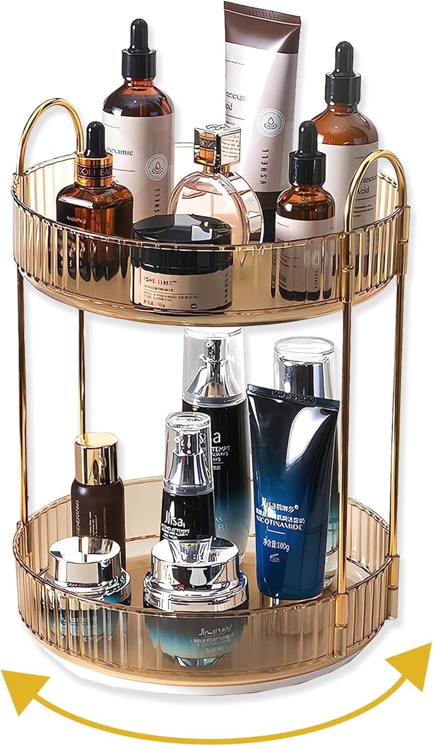 Make-Up Organizer Make-up-Organizer mit 2 und 3 Etagen, Kosmetik-Organizer
