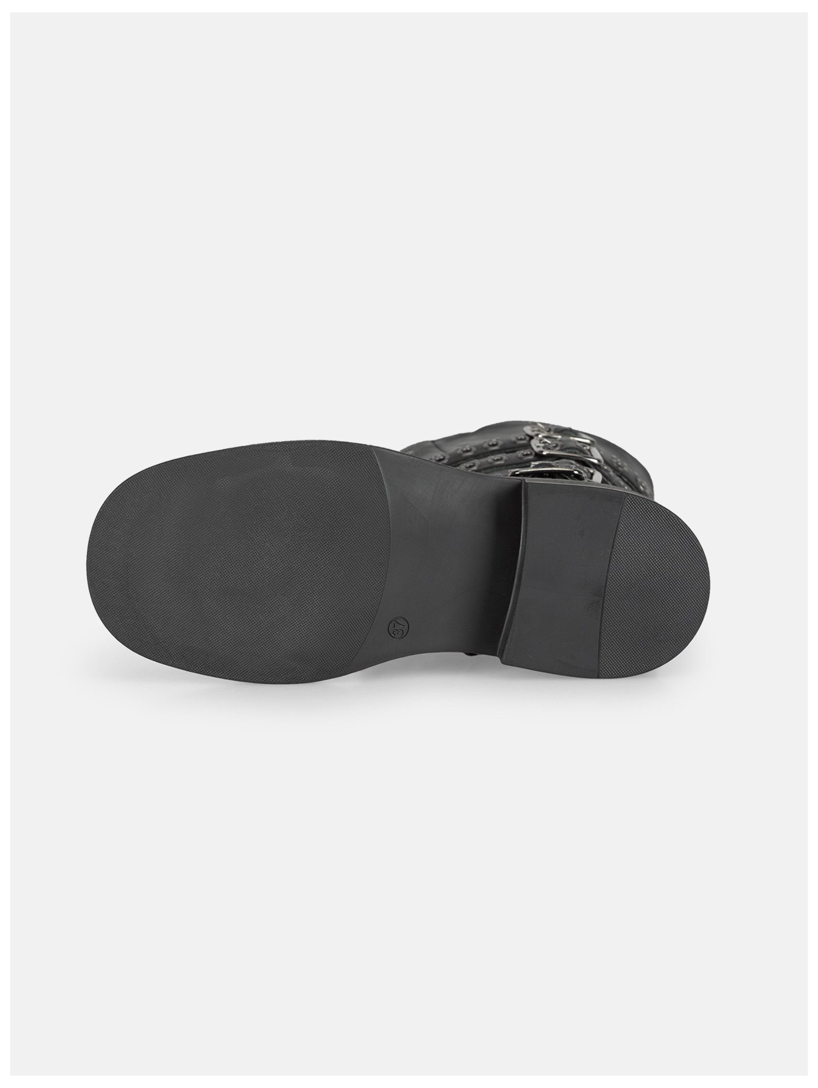 Felmini Stiefel Leder . Schnürstiefel