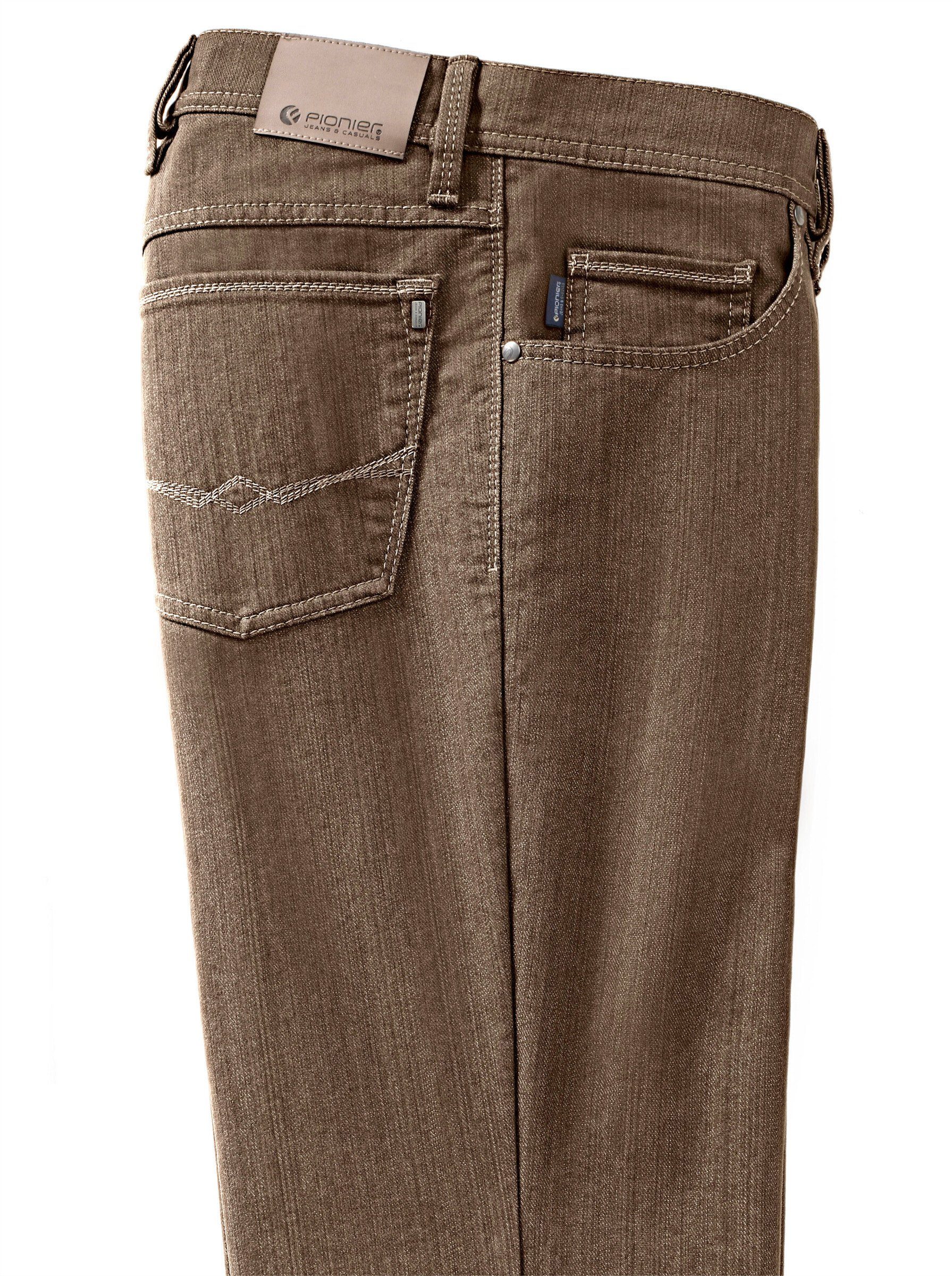 Pioneer Bequeme Jeans beige