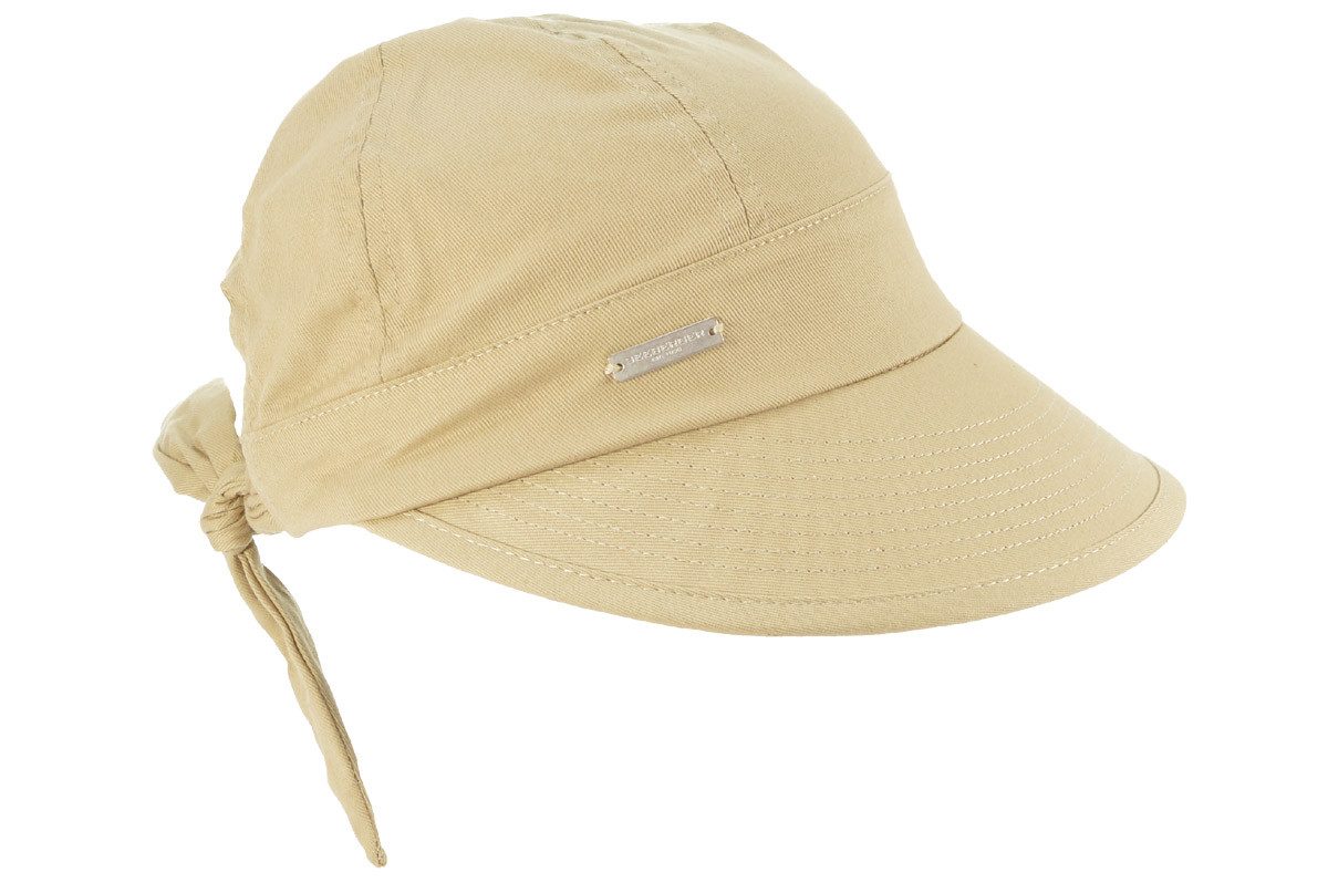 Seeberger Baseball Cap Schildkappe aus 100% Baumwolle mit Schleife hinten