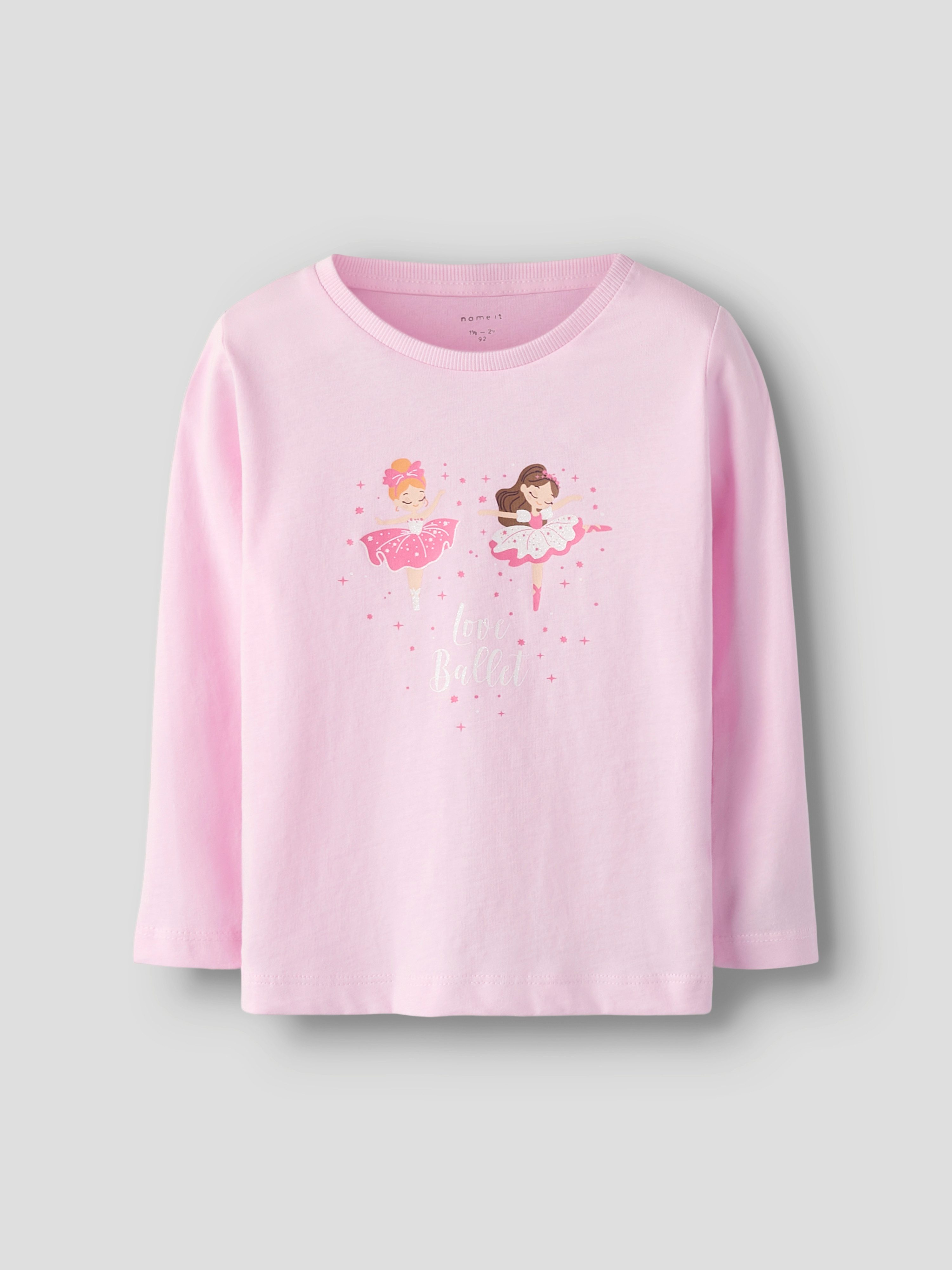 Name It Langarmshirt NMFNIA 3P LS TOP (Packung, 3-tlg)