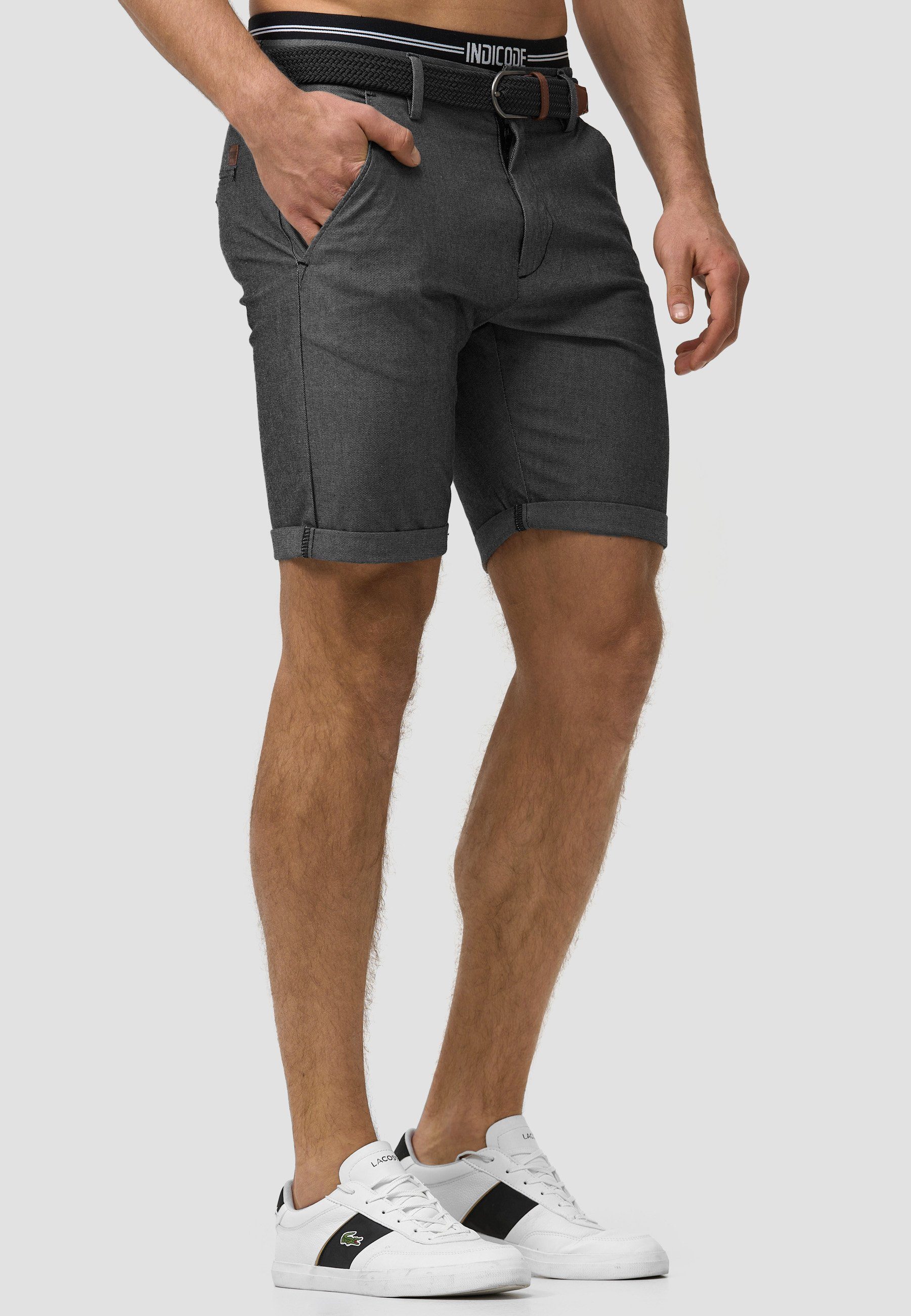 Indicode Chinoshorts Bryant mit 4 Taschen, günstig online kaufen