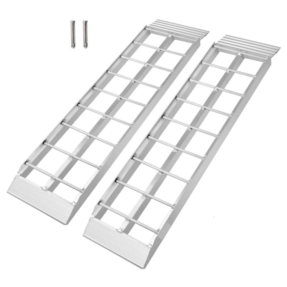 KROAK Auffahrrampe (2-St., 680 kg Tragkraft), Verladerampe, Rutschfest, Leicht & Robust für Autos, Trucks & SUVs