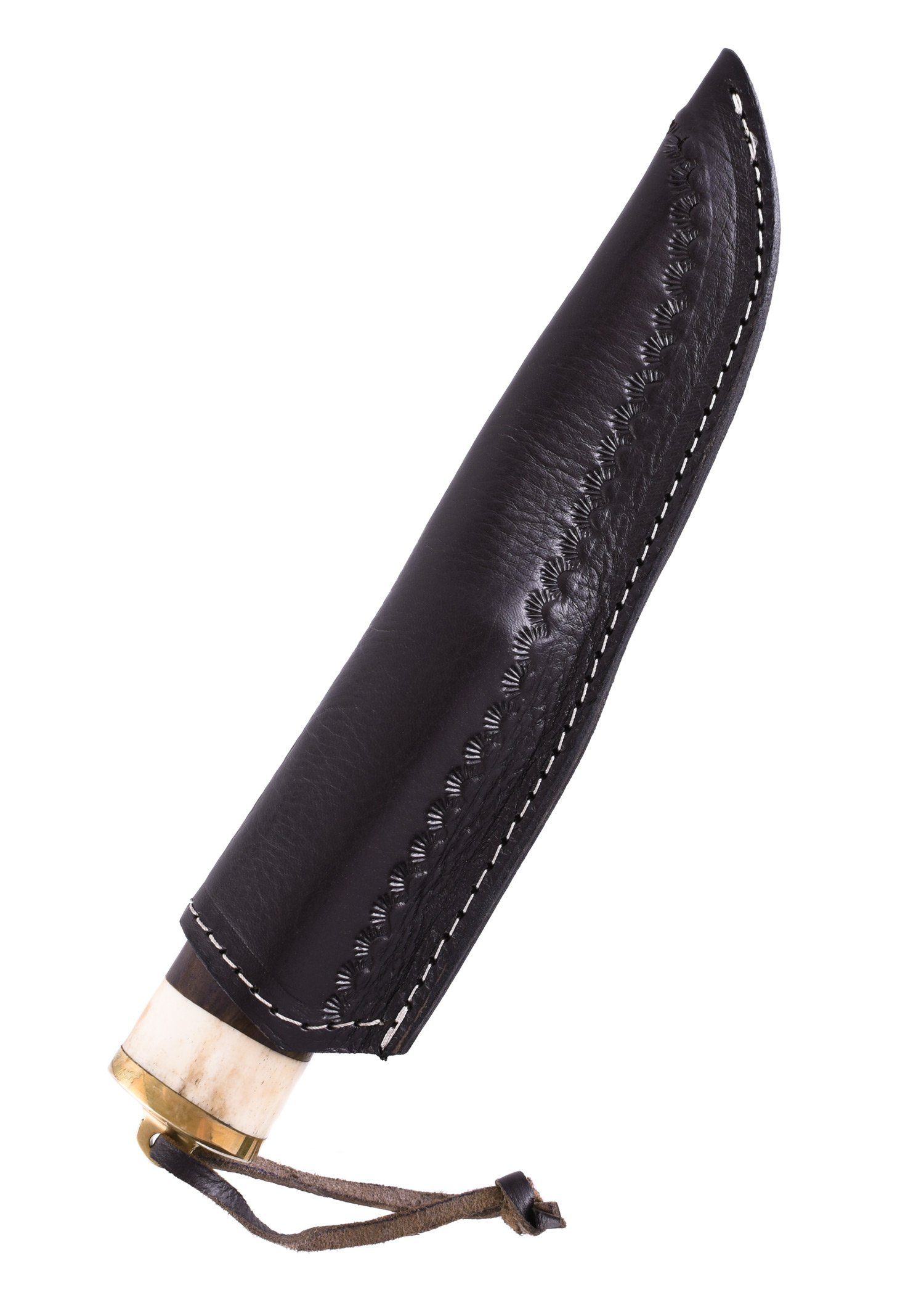 Battle Merchant Universalmesser Damast Messer mit Knochen/Holzgriff und Led günstig online kaufen