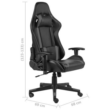 möbelando Gaming-Stuhl 3006380 (LxBxH: 69x68x133 cm), in Schwarz und Grau