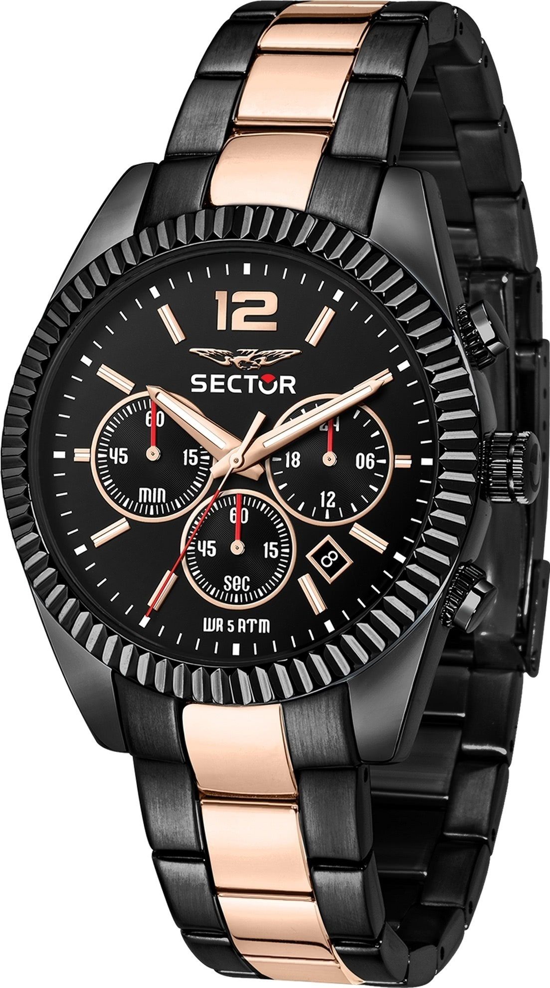 Quarzuhr Sector Herren Armbanduhr Chrono