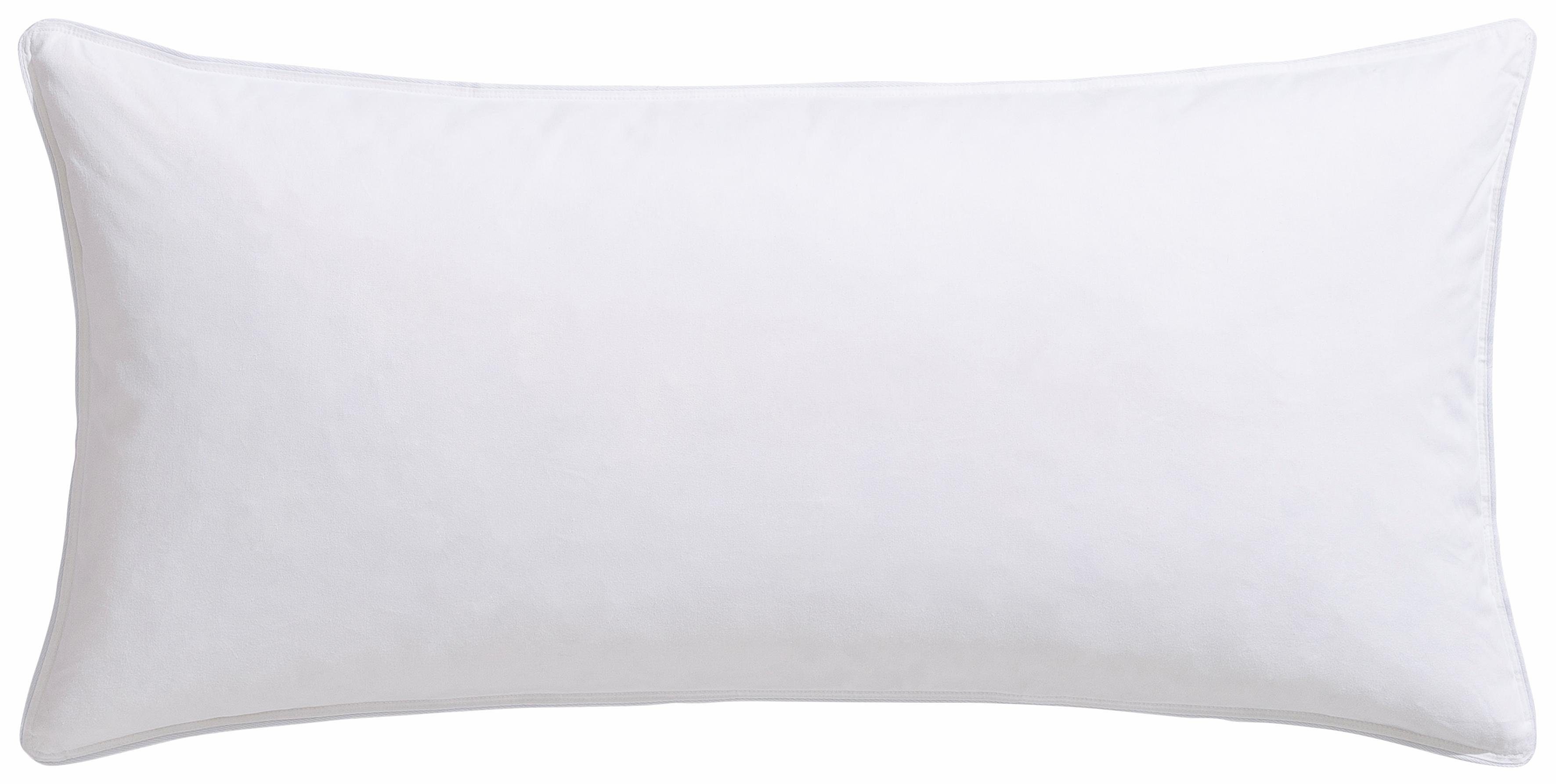 Balette Federkopfkissen Lilly, natürlicher Schlafkomfort, Made in Germany, Füllung: 85% Federn, 15% Daunen, Seitenschläfer, Rückenschläfer, Kopfkissen 40x80 cm, 80x80 cm, allergikergeeignet, Made in Germany